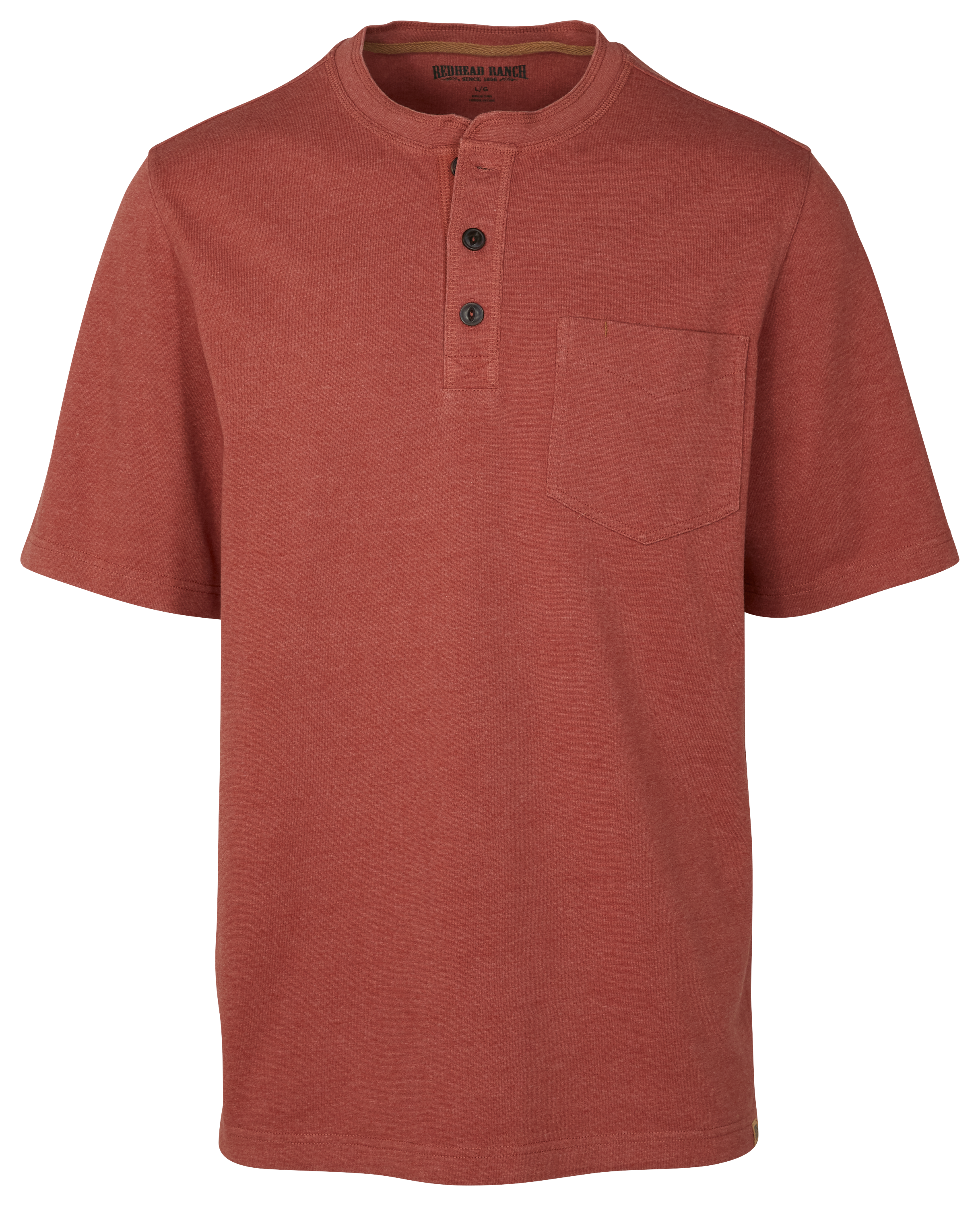 RedHead Ranch Hansboro Pocket Short-Sleeve Henley for Men                                                                       