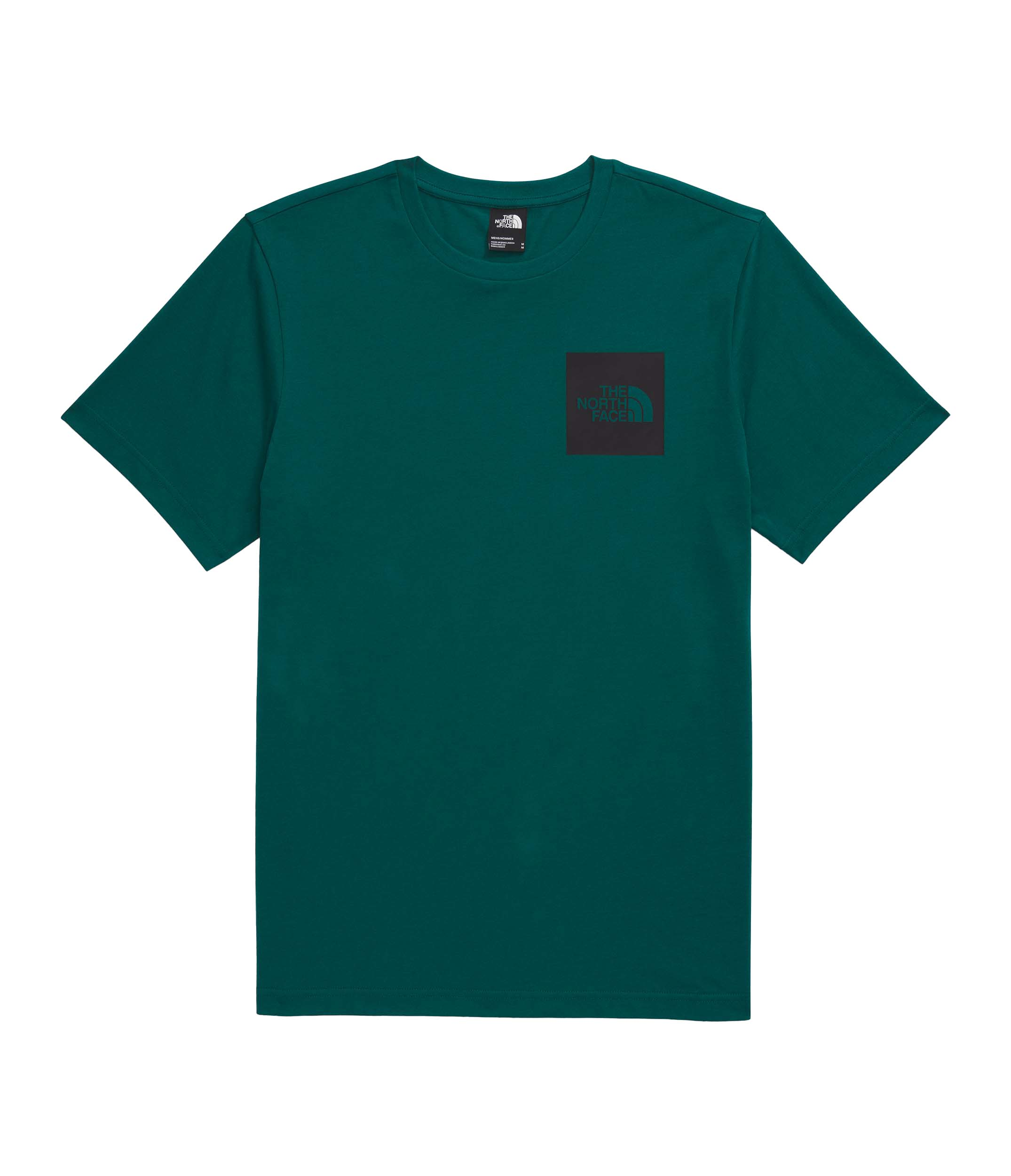 Image of The North Face Fine Short-Sleeve T-Shirt for Men - Deep Nori