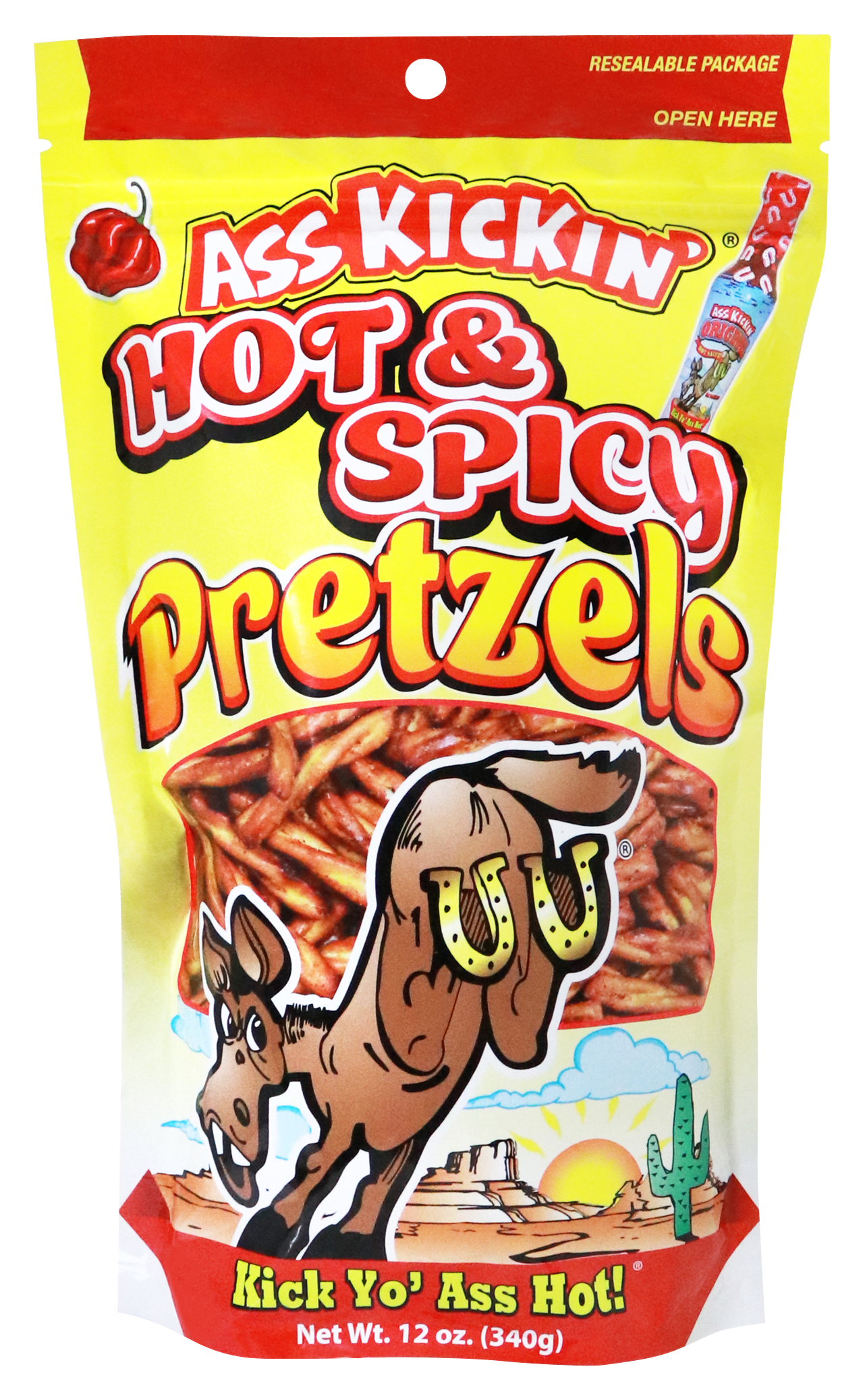 Image of Ass Kickin' Hot and Spicy Pretzels