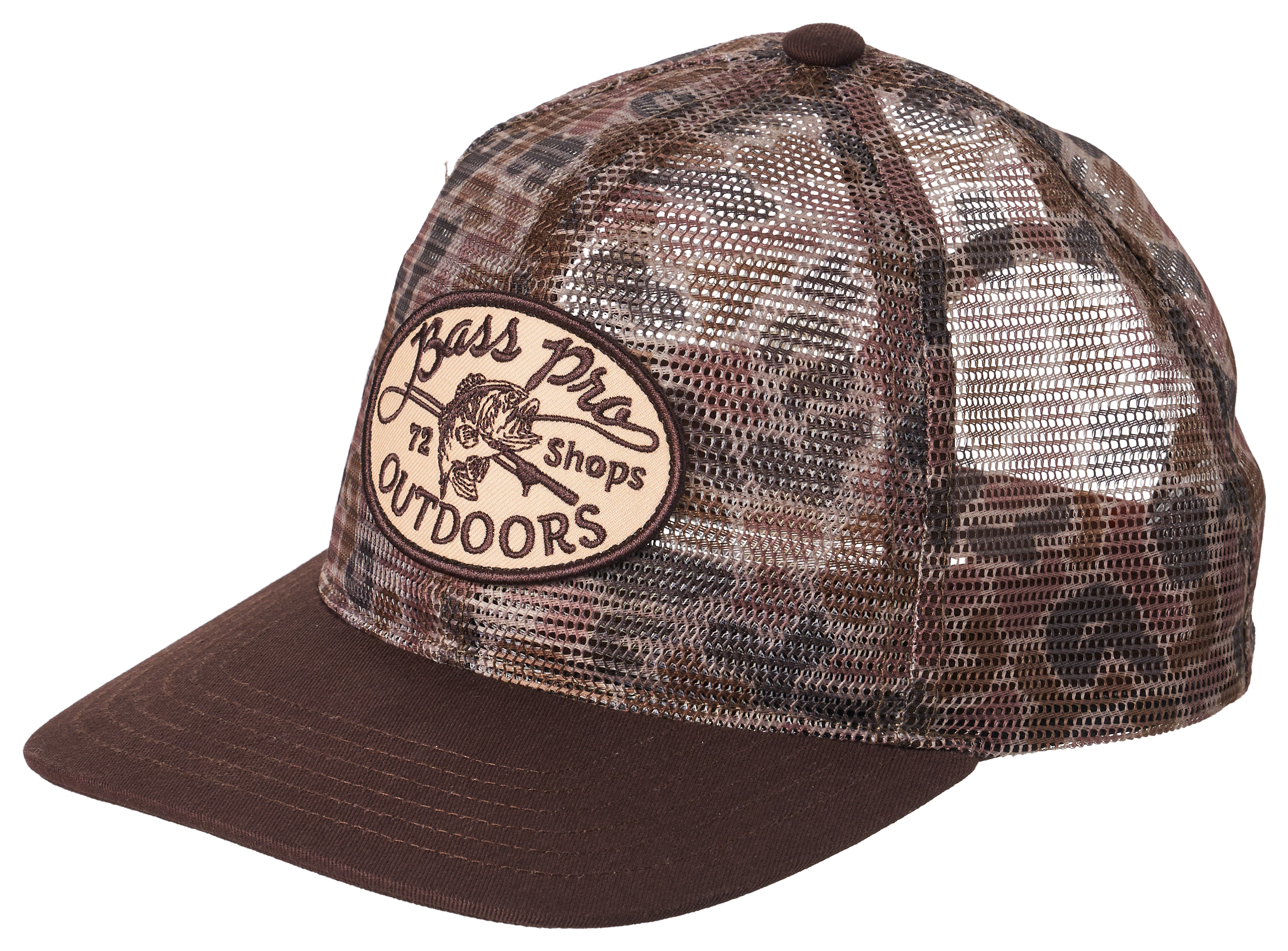 Bass Pro Shops Outdoors Patch All-Over Mesh Cap                                                                                 