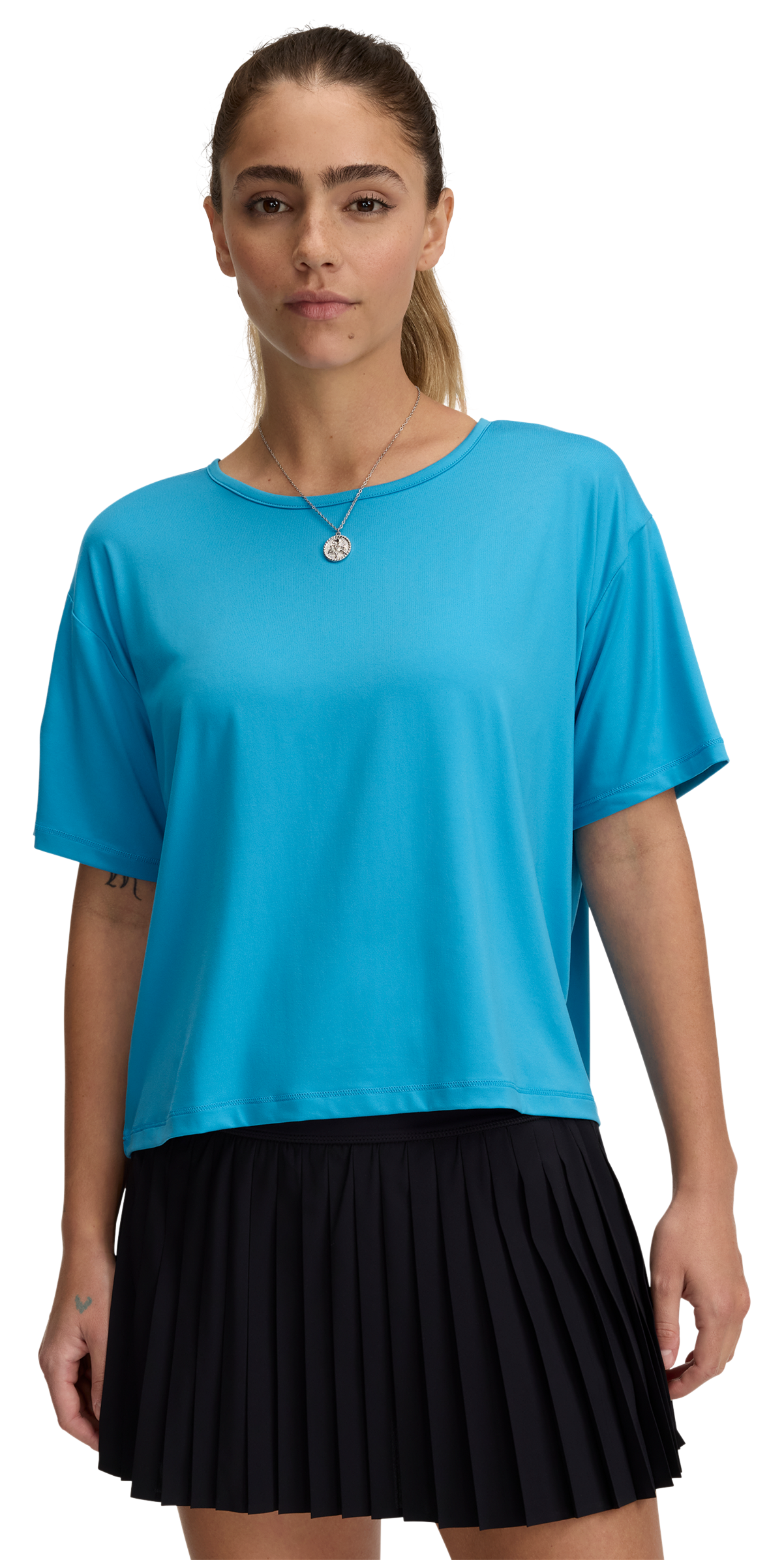 Image of Under Armour Motion Short-Sleeve T-Shirt - Ether Blue/Stream