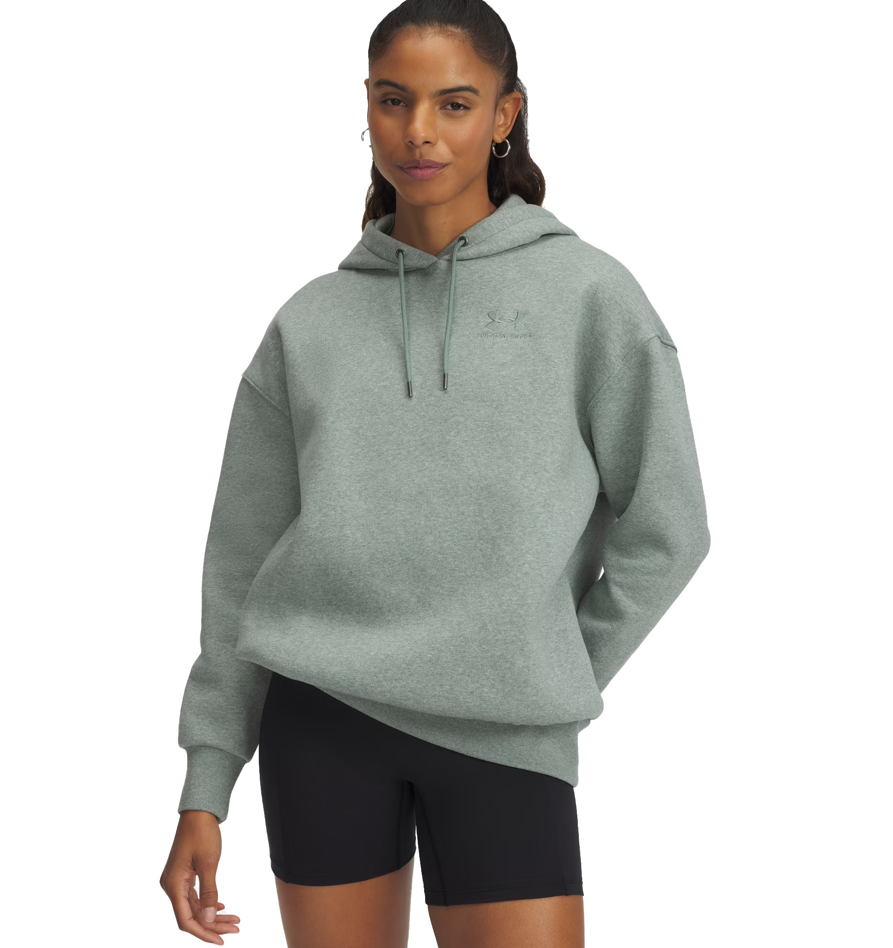UNDER ARMOUR Icon Fleece Oversized Hoodie for Ladies