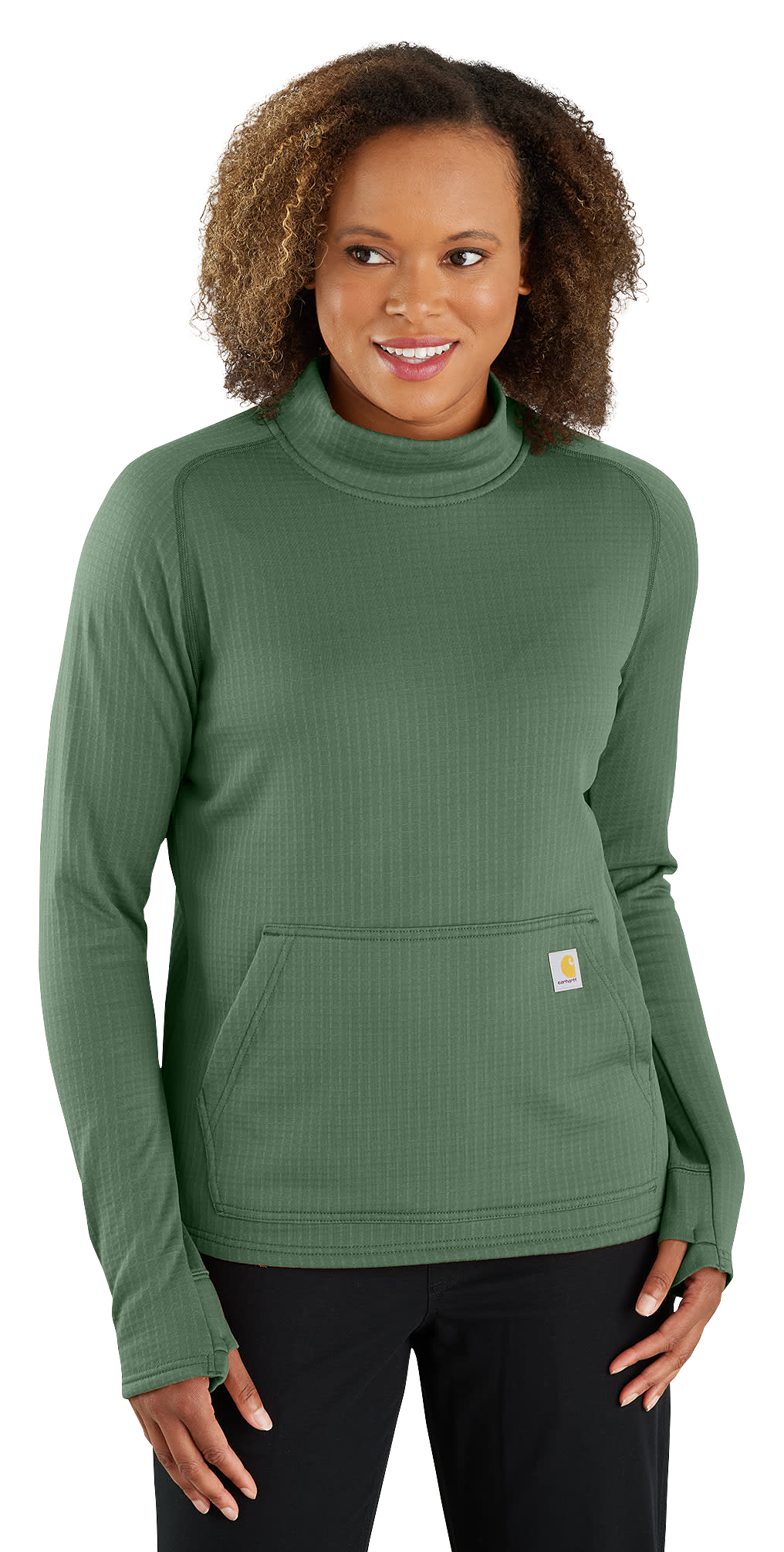 Carhartt Force Relaxed-Fit Long-Sleeve Pullover for Ladies - Frosted Balsam