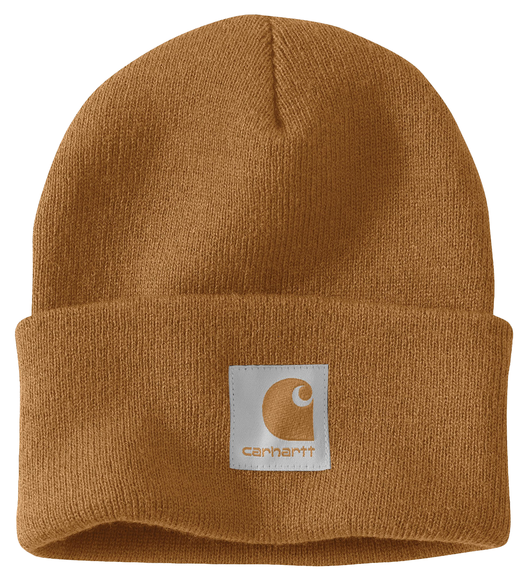 Image of Carhartt Knit Satin-Lined Cuffed Beanie for Ladies - Carhartt Brown