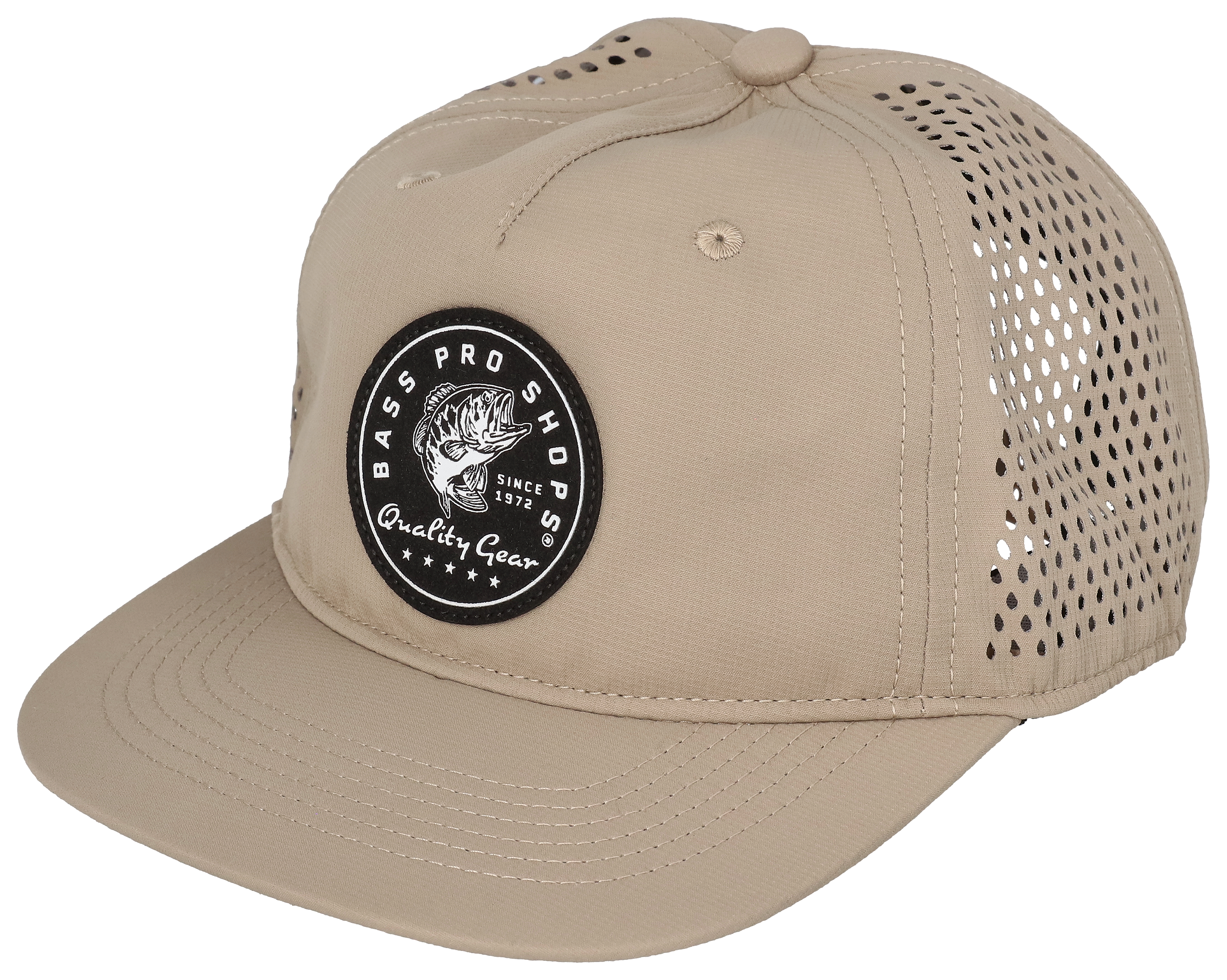 Bass Pro Shops Perforated Mesh Performance Snapback Cap