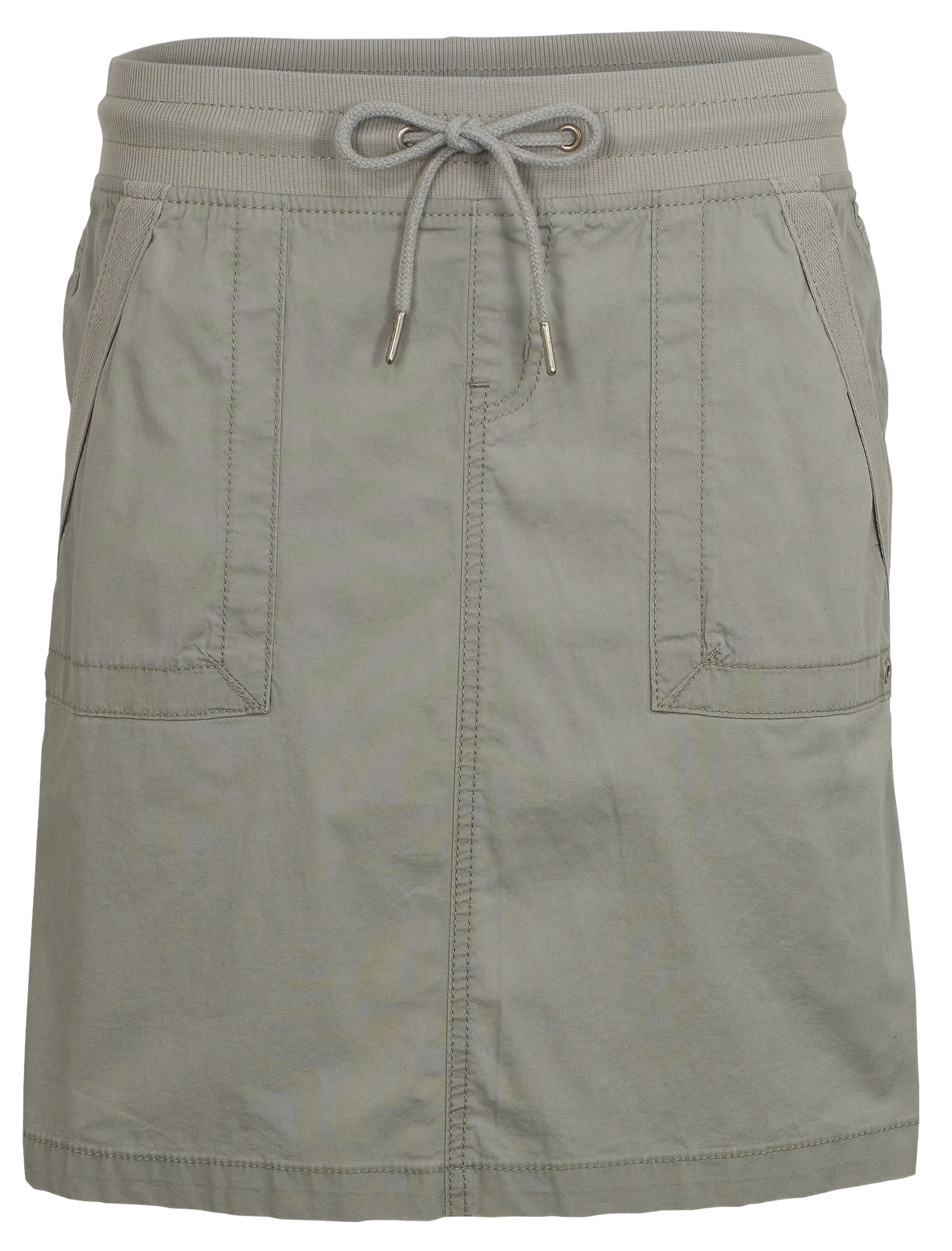 Image of Natural Reflections Honey Creek Skort - Neutral Gray