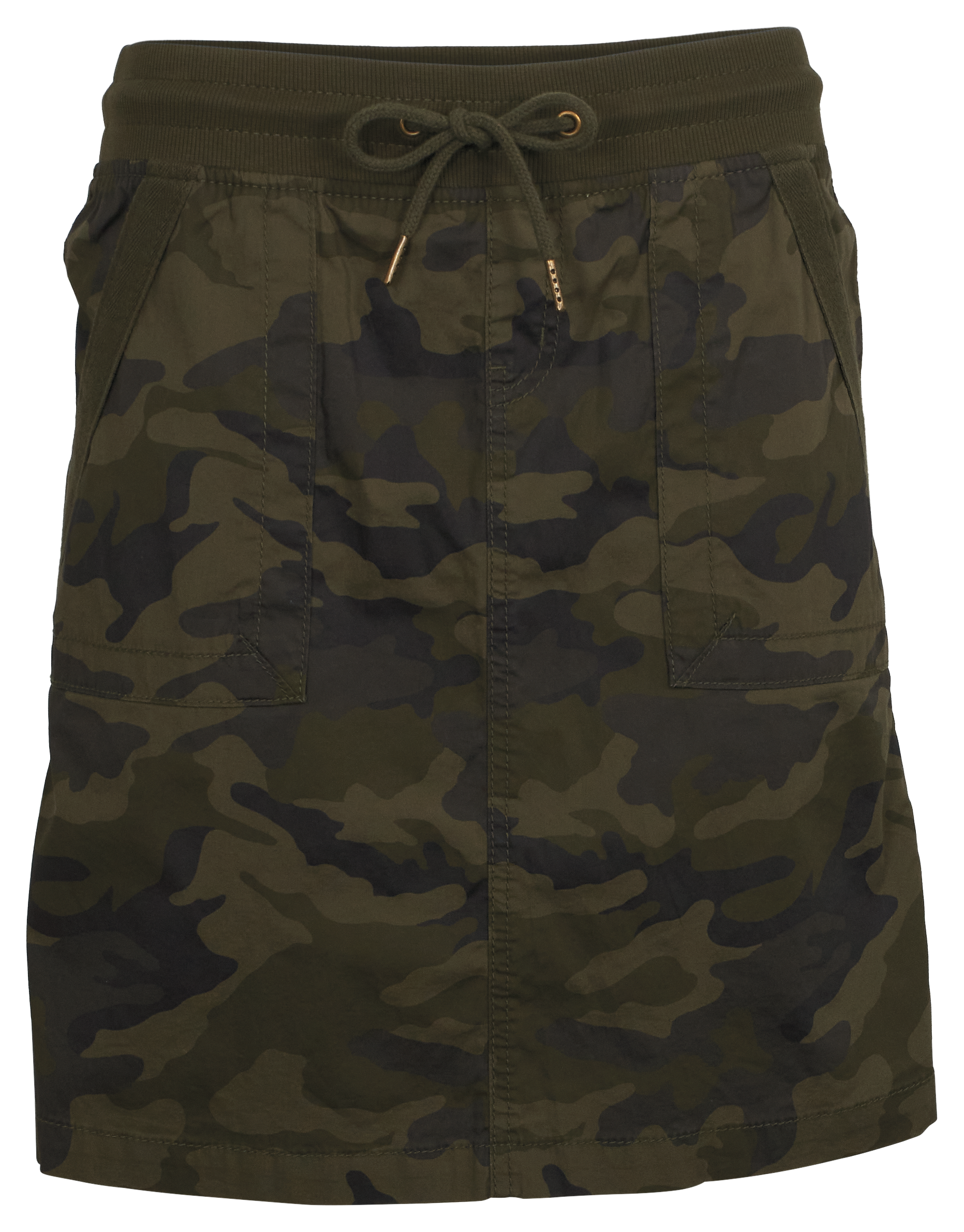 Image of Natural Reflections Honey Creek Skort - Forest Night Camo