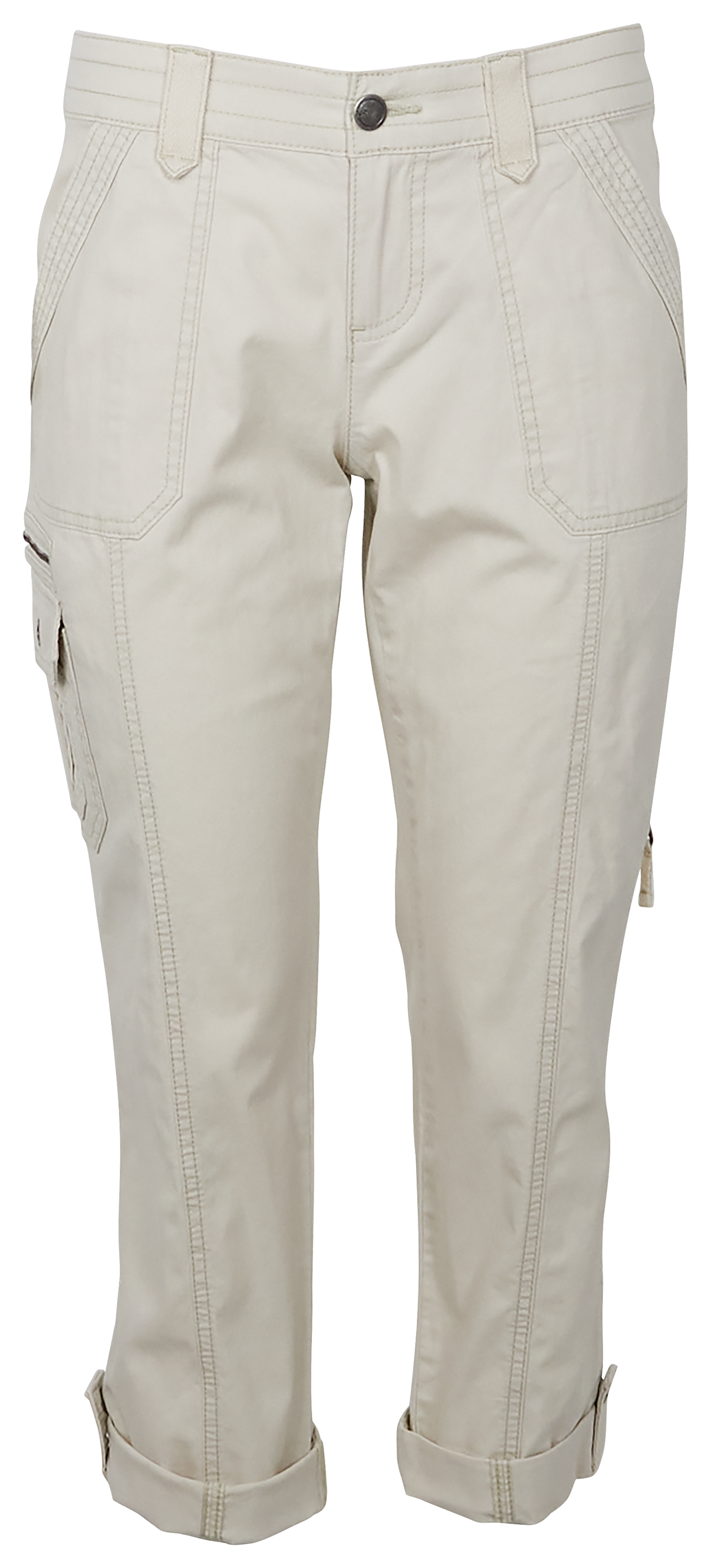 NATURAL REFLECTIONS Camper Cargo Twill Crop Pants