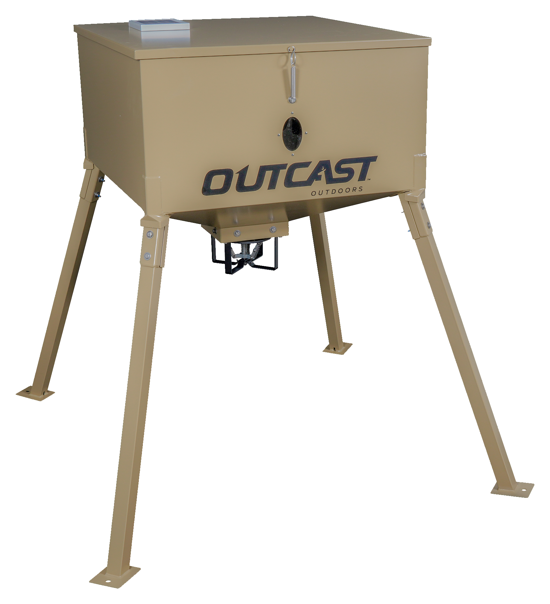 Outcast Outdoors Spin Cast Deer Feeder