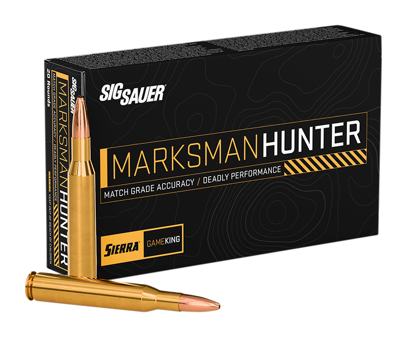 Image of SIG SAUER Marksman Hunter .270 Winchester 140 Grain Sierra Gameking Centerfire Rifle Ammo