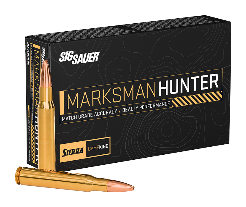 Image of SIG SAUER Marksman Hunter .30-06 Springfield 165 Grain Sierra Gameking Centerfire Rifle Ammo