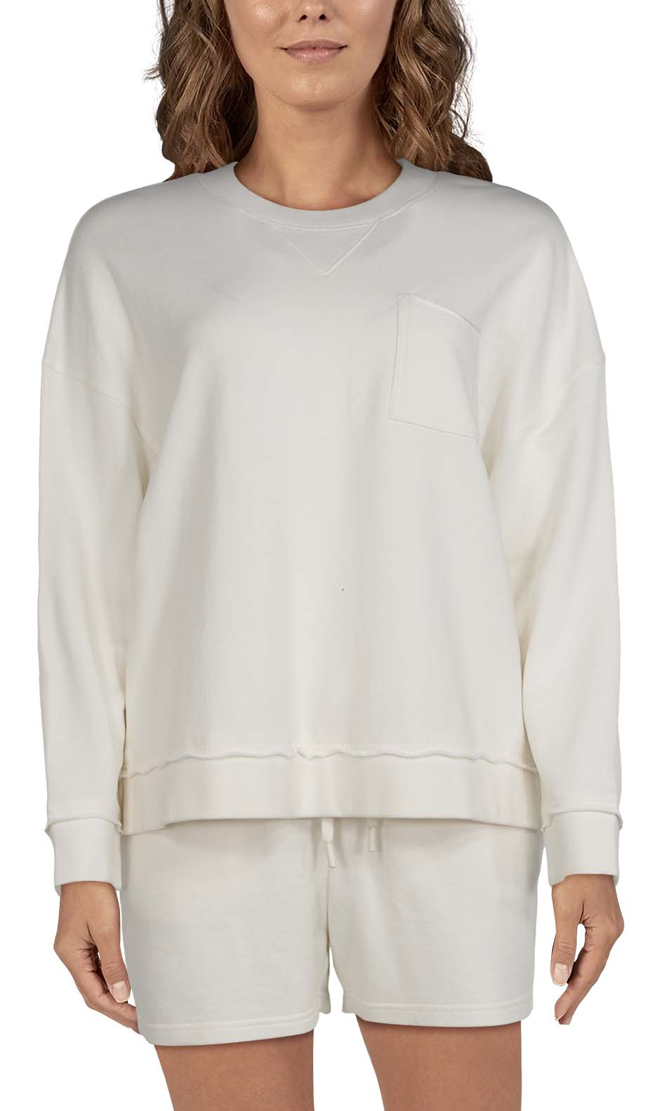 NATURAL REFLECTIONS Harbor Long-Sleeve Pocket Sweatshirt