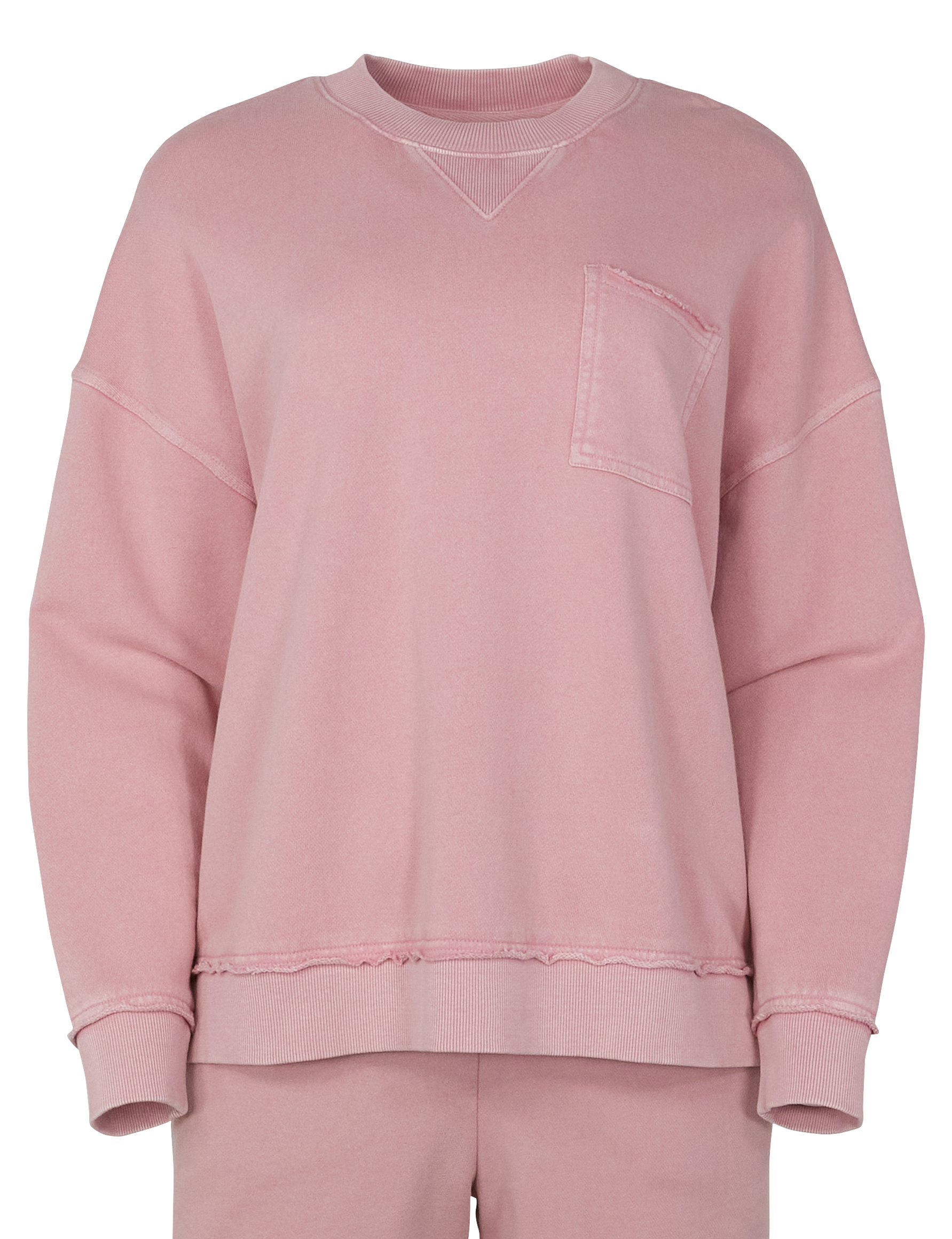 NATURAL REFLECTIONS Harbor Long-Sleeve Pocket Sweatshirt