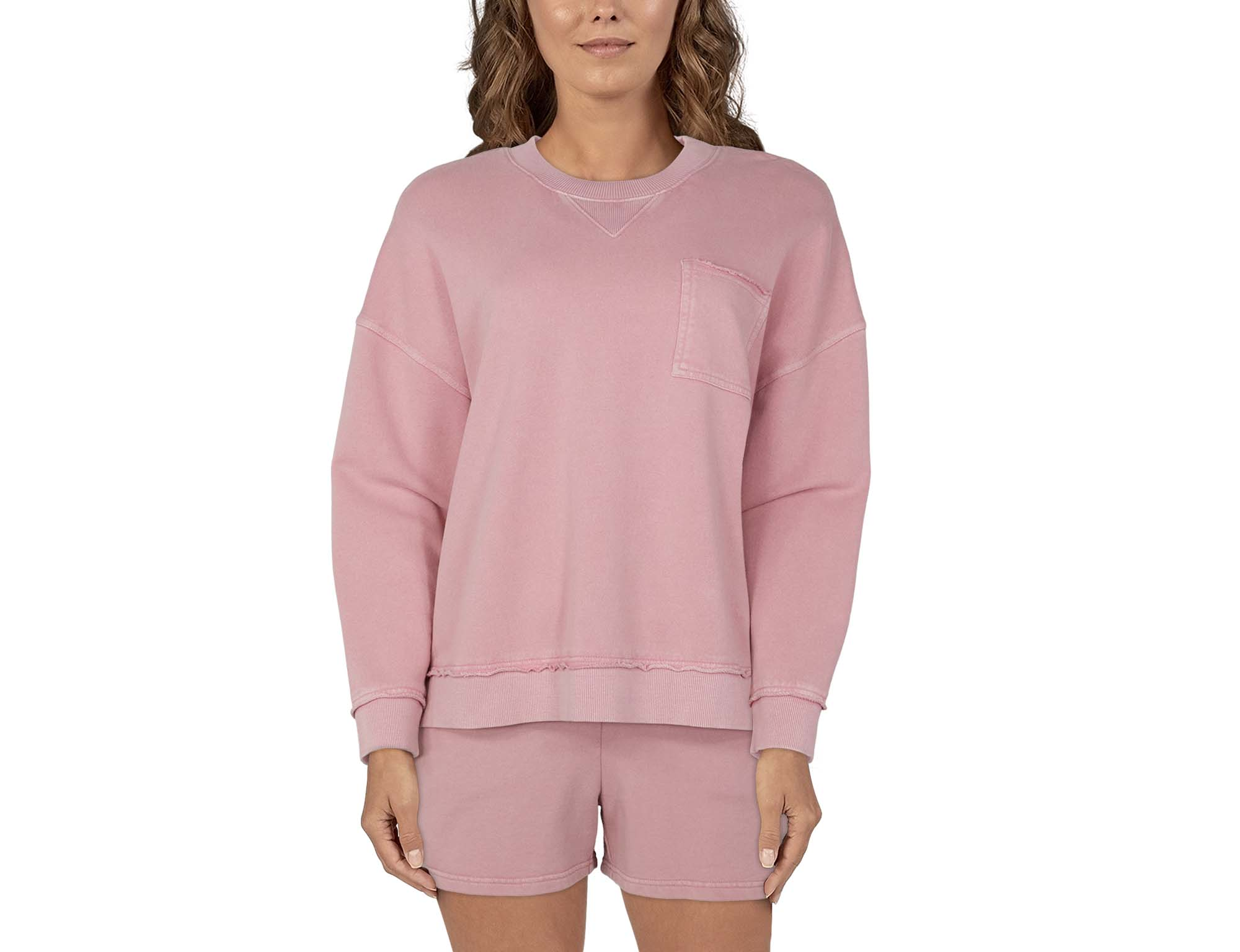 NATURAL REFLECTIONS Harbor Long-Sleeve Pocket Sweatshirt
