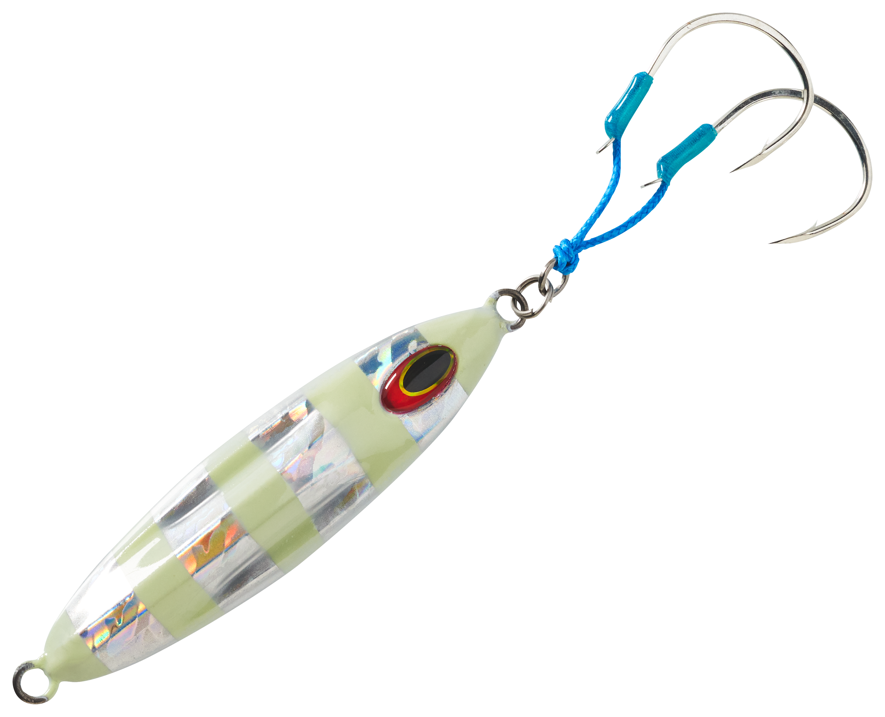 Offshore Angler Salt League Slow Pitch Jig - Silver Glow - 4
