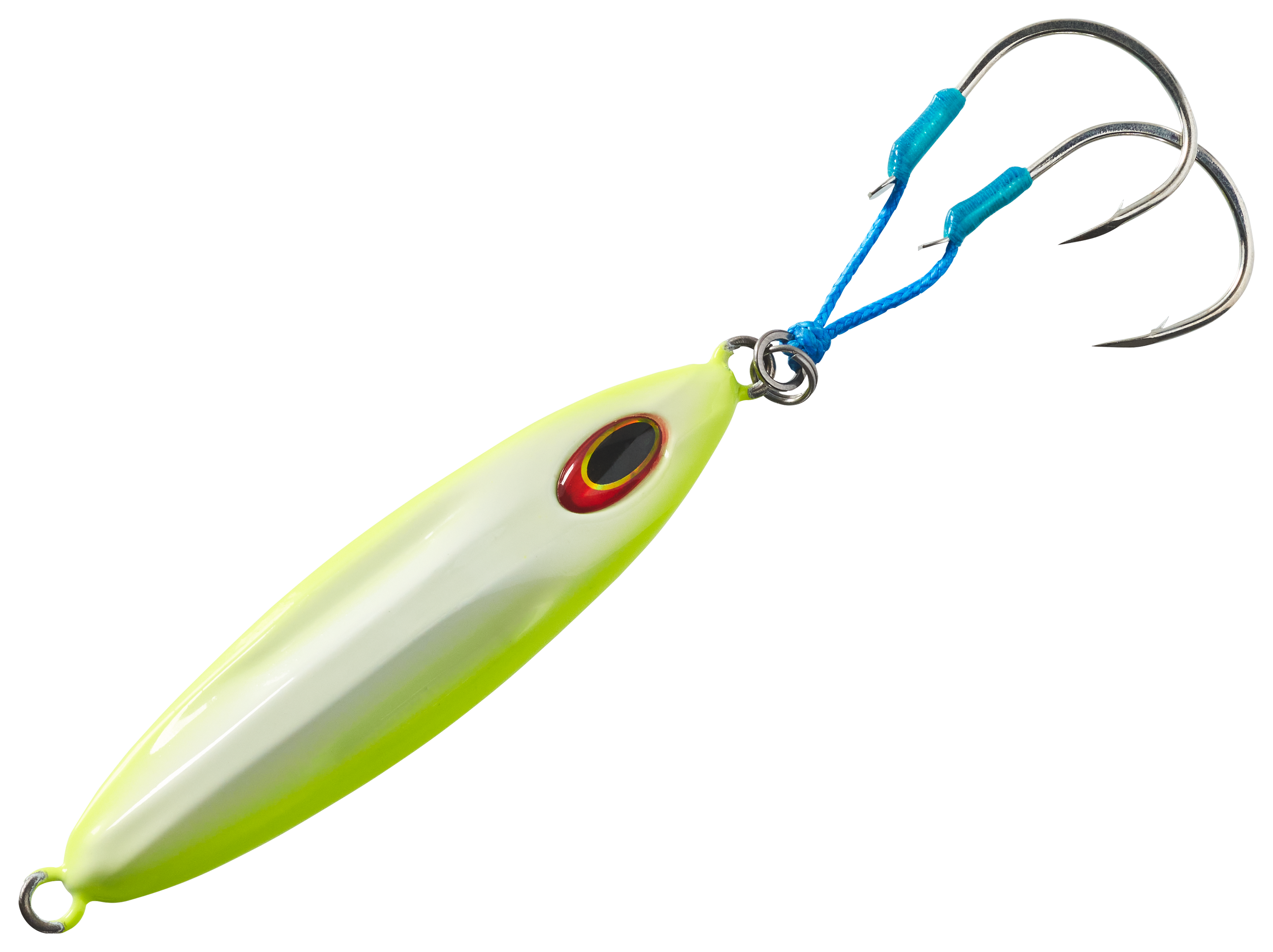 Offshore Angler Salt League Slow Pitch Jig - Chartreuse Glow - 4