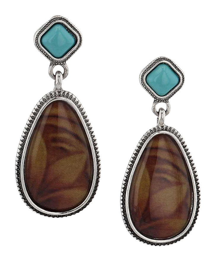 Image of Montana Silversmiths Sunlit Blossom Attitude Earrings