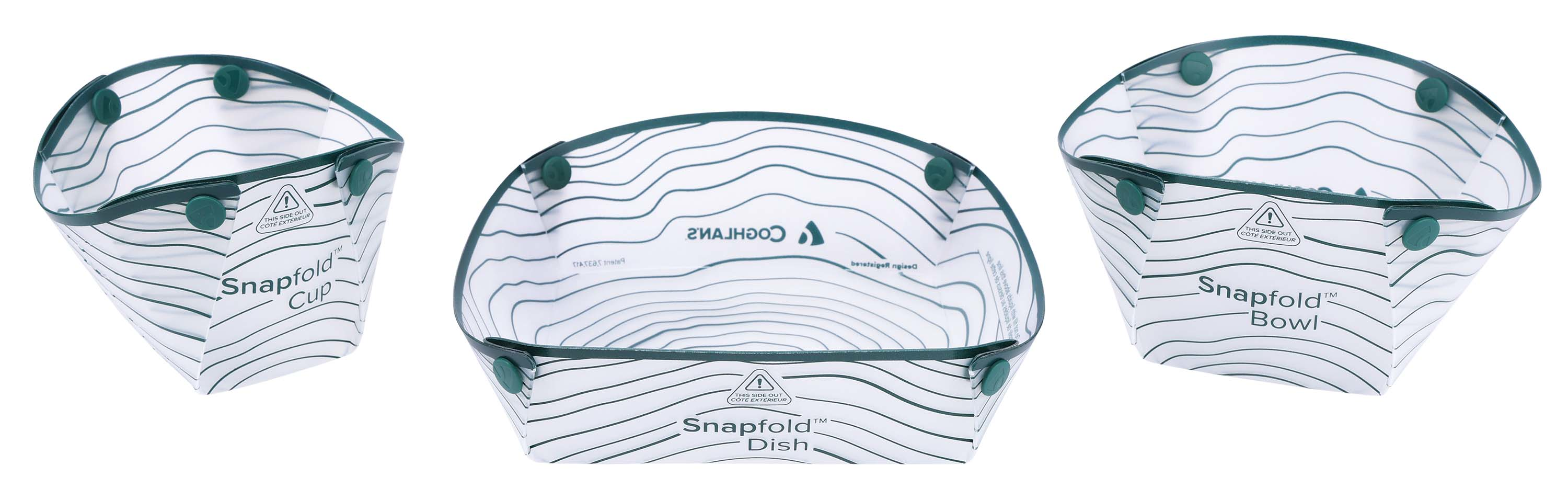 Coghlan's Snapfold Solo Dishware Pack                                                                                           