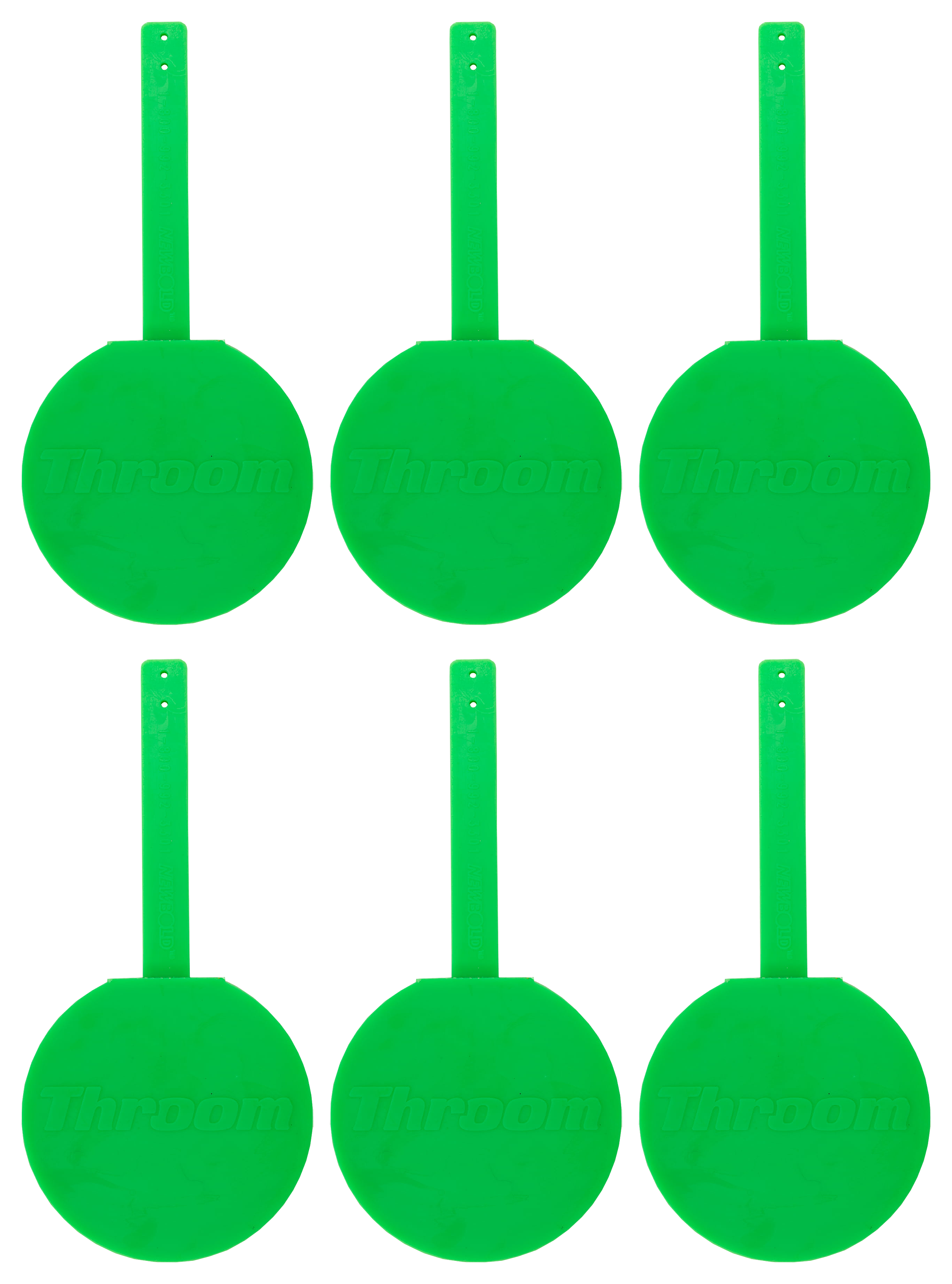 Image of "Throom Hangtuff 6"" Round Target - 6 Pack"