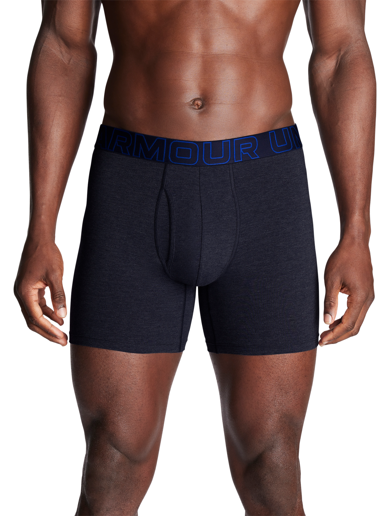 Image of "Under Armour Performance 6"" Boxers for Men 3-Pack - Midnight Navy - 3XL"