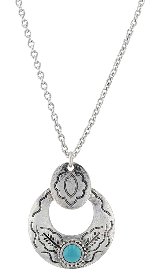 Image of Montana Silversmiths Subtle Southwest Attitude Necklace