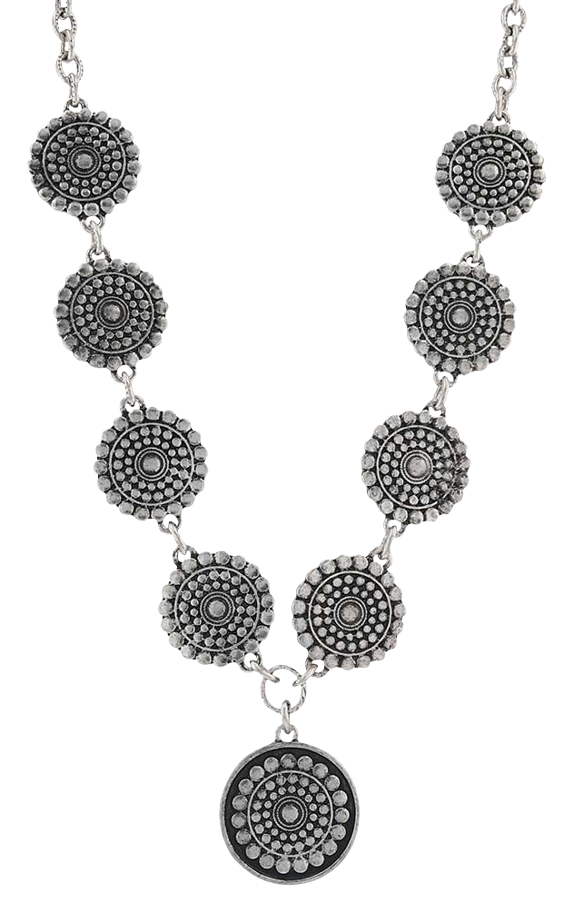 Image of Montana Silversmiths Celestial Concho Attitude Necklace