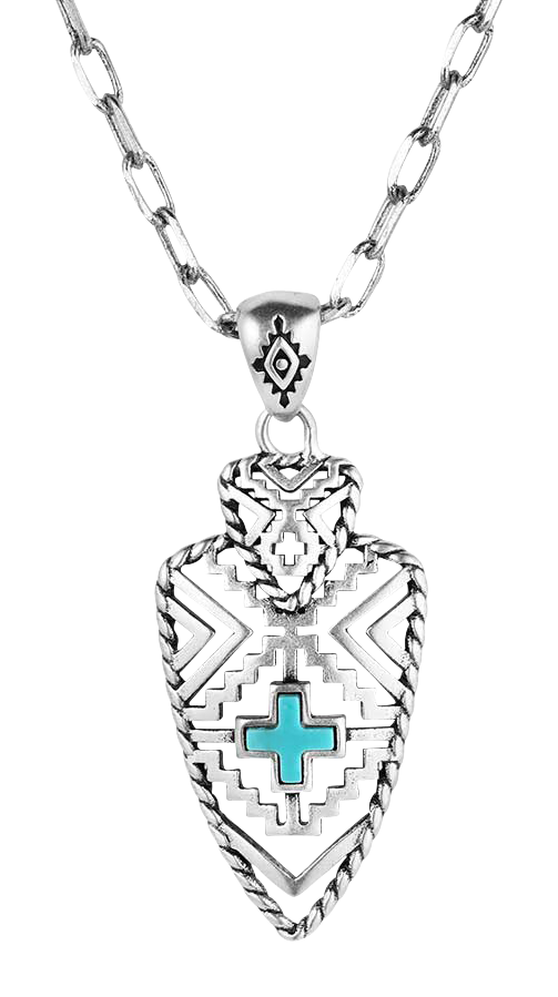 Image of Montana Silversmiths Patterns of the Southwest Necklace