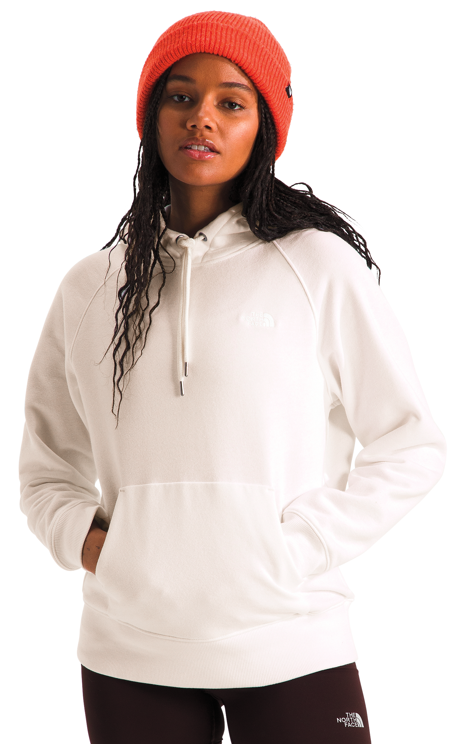 Image of The North Face Evolution Long-Sleeve Hoodie for Ladies - White Dune