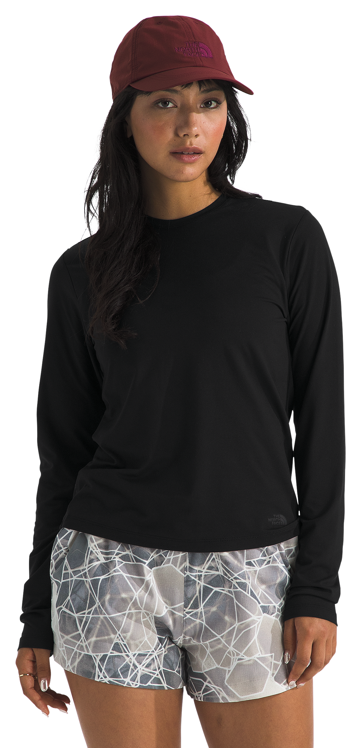 Image of The North Face Dune Sky Long-Sleeve T-Shirt - TNF Black - L