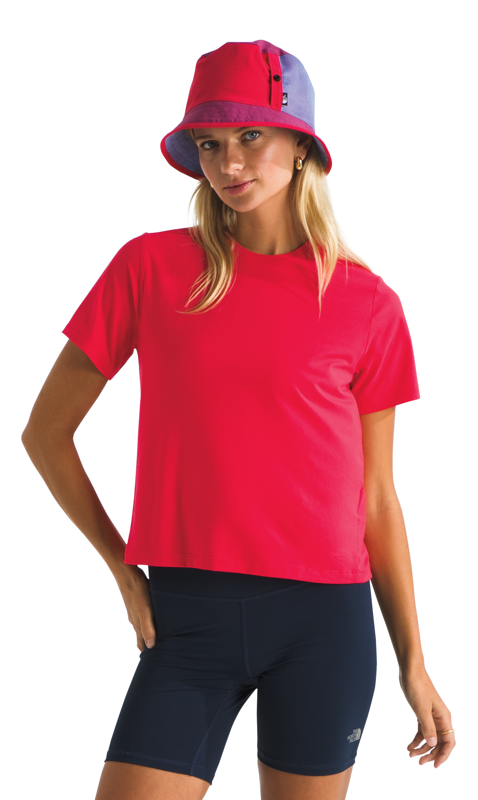 Image of The North Face Dune Sky Short-Sleeve T-Shirt - Hibiscus