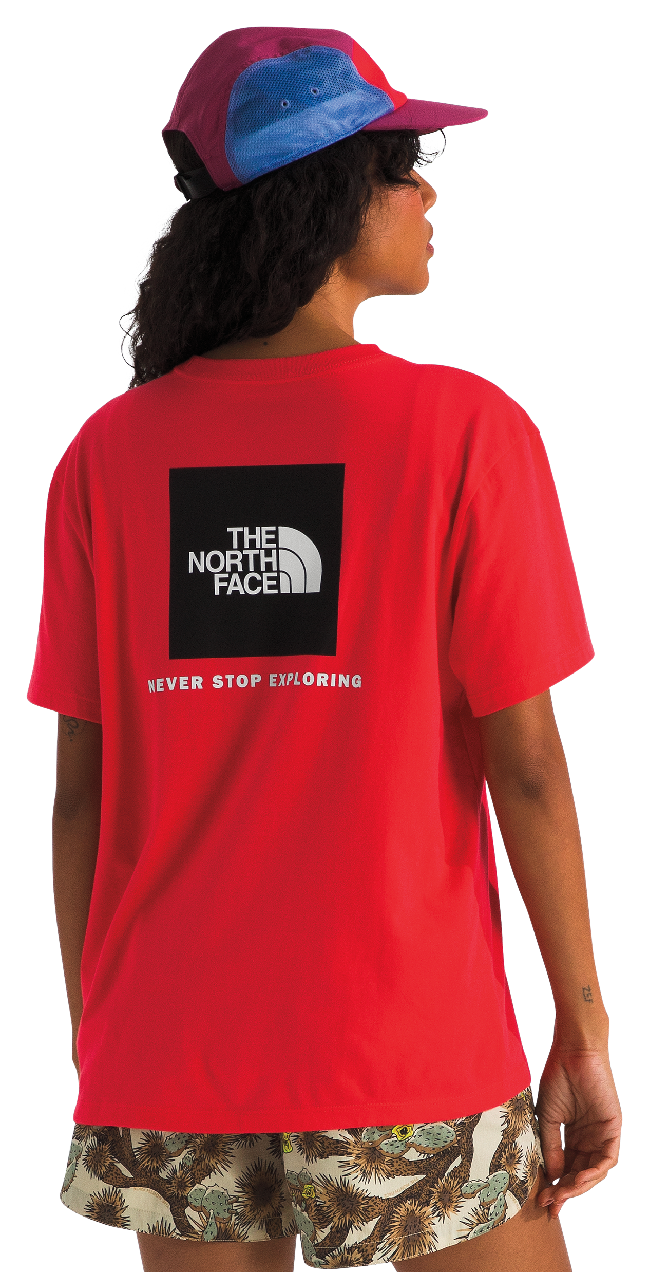Image of The North Face Core Box NSE Short-Sleeve T-Shirt - Hibiscus