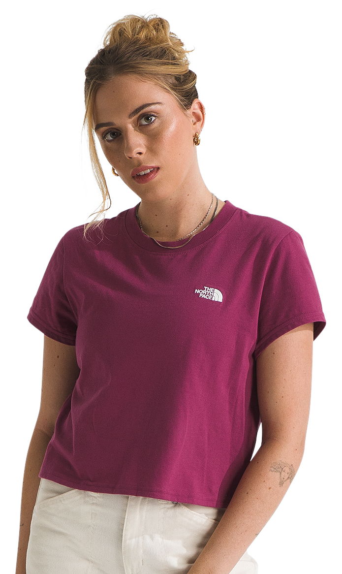 Image of The North Face Evolution Short-Sleeve T-Shirt for Ladies - Cyber Berry