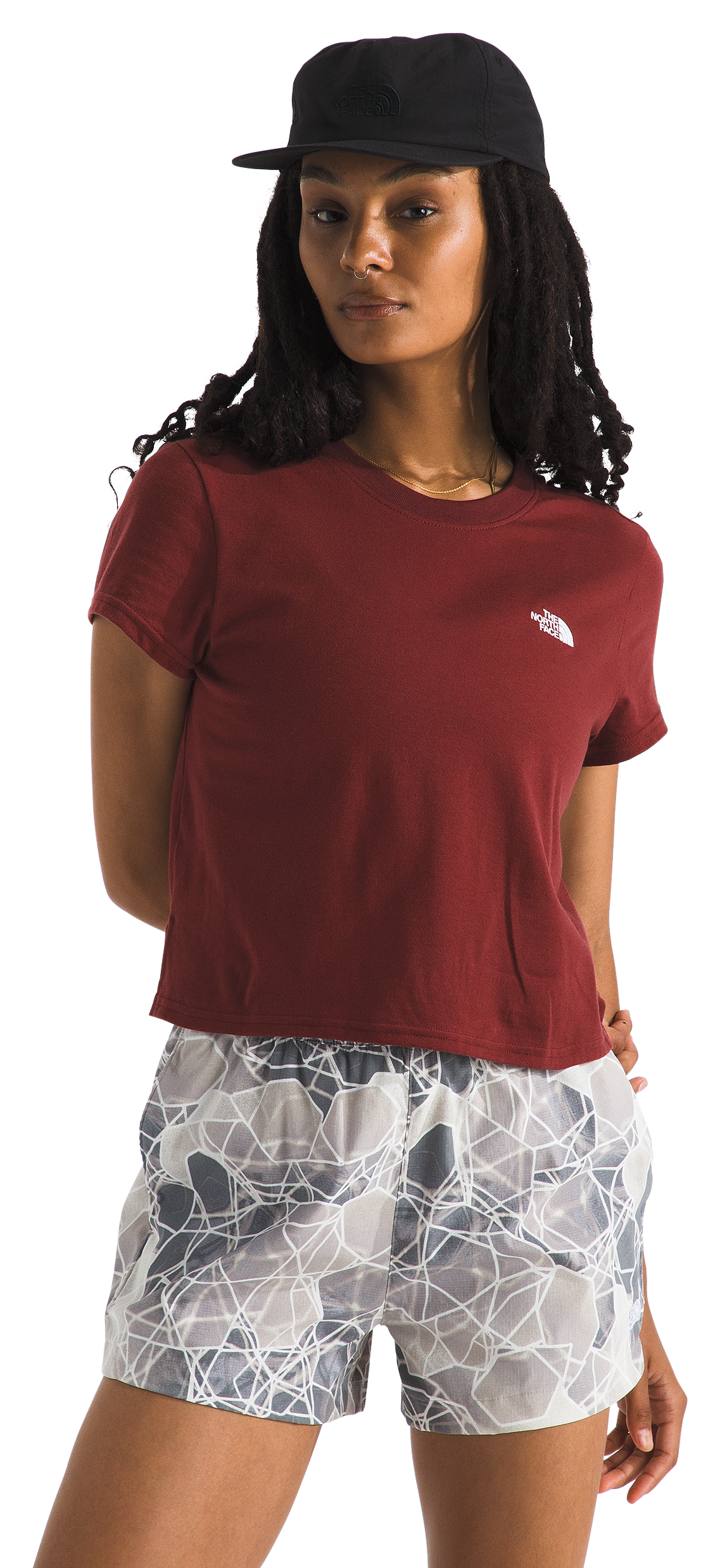 Image of The North Face Evolution Short-Sleeve T-Shirt for Ladies - Sumac - L
