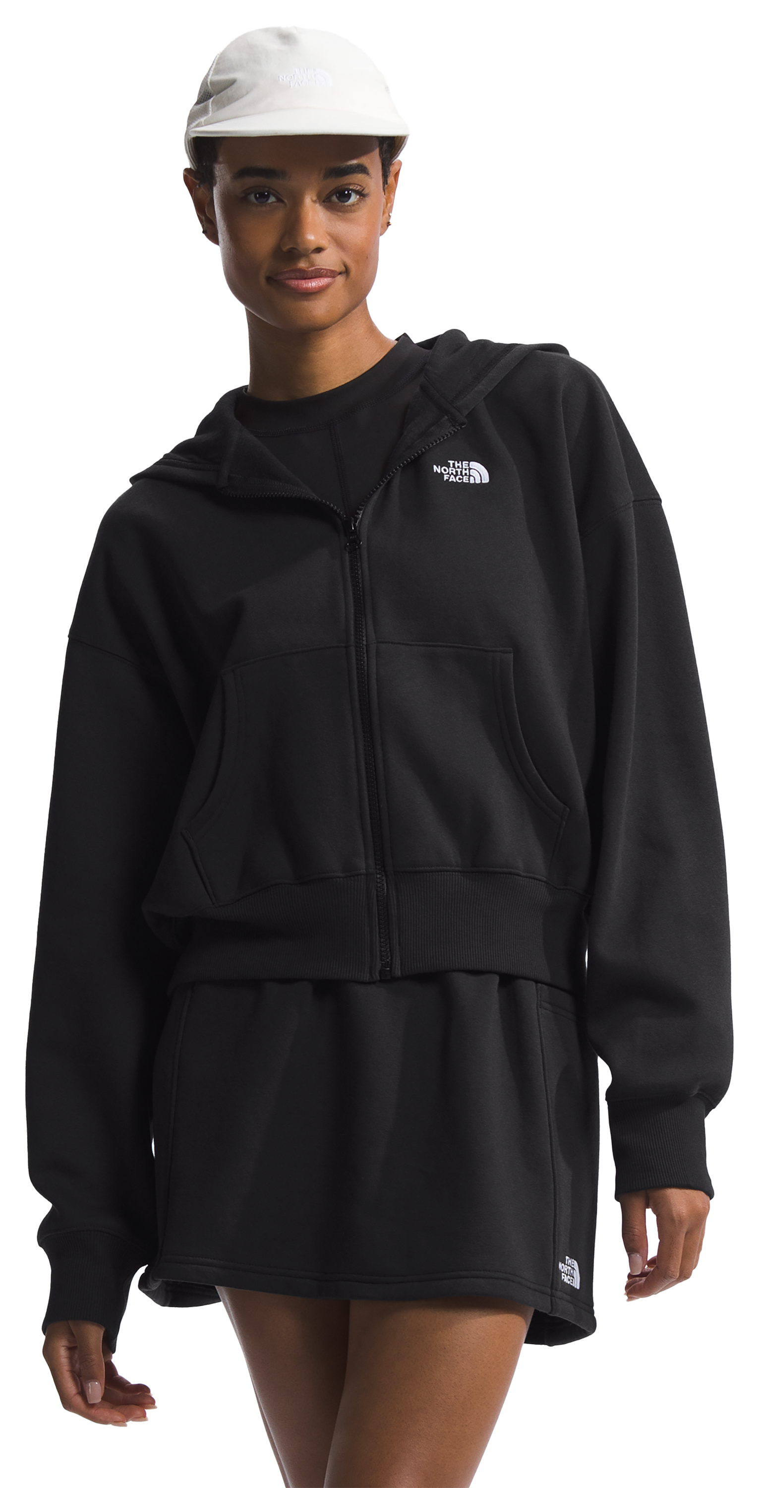 Image of The North Face Evolution Full-Zip Long-Sleeve Hoodie for Ladies - TNF Black - XL