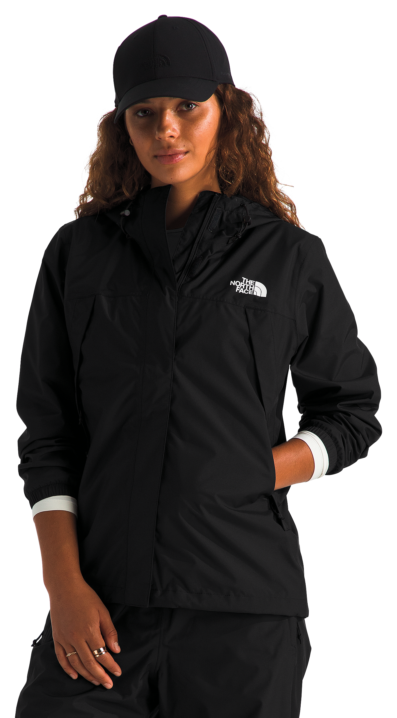 Image of The North Face Antora Rain Jacket - TNF Black - XXL