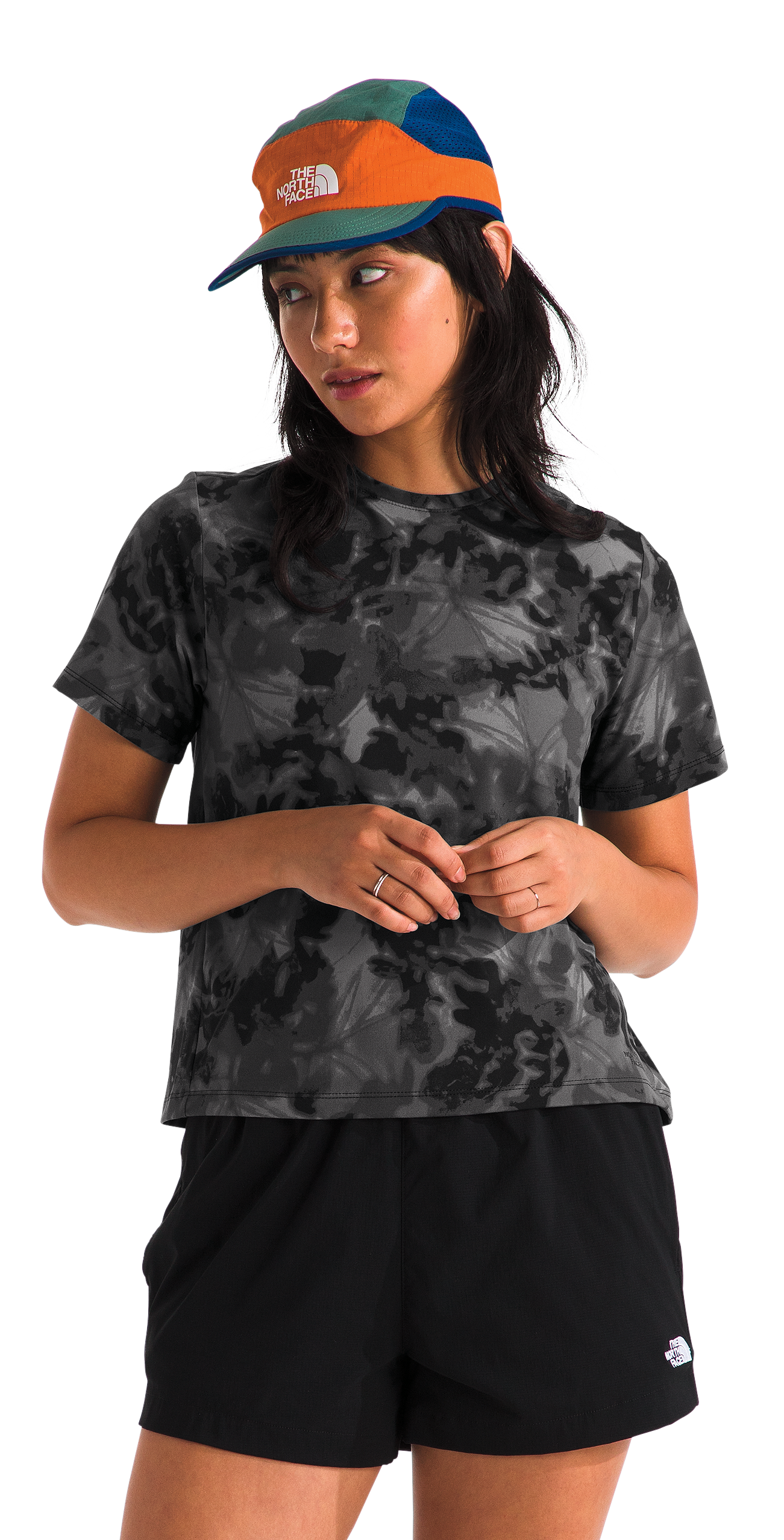 Image of The North Face Dune Sky Short-Sleeve T-Shirt - TNF Black Lux Print - M