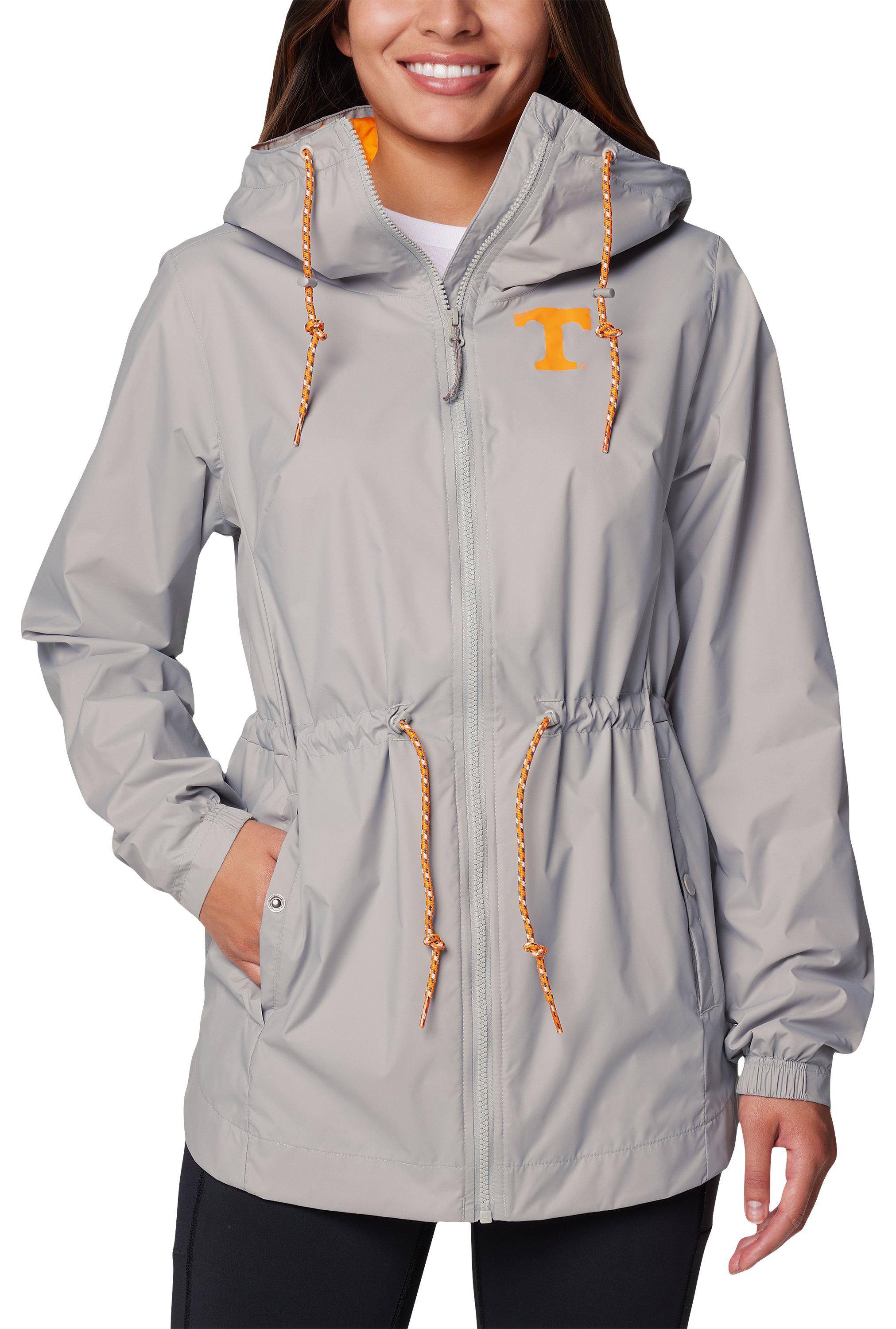 Image of Columbia Collegiate Lily Park Jacket for Ladies - University of Tennessee/Columbia Grey - S