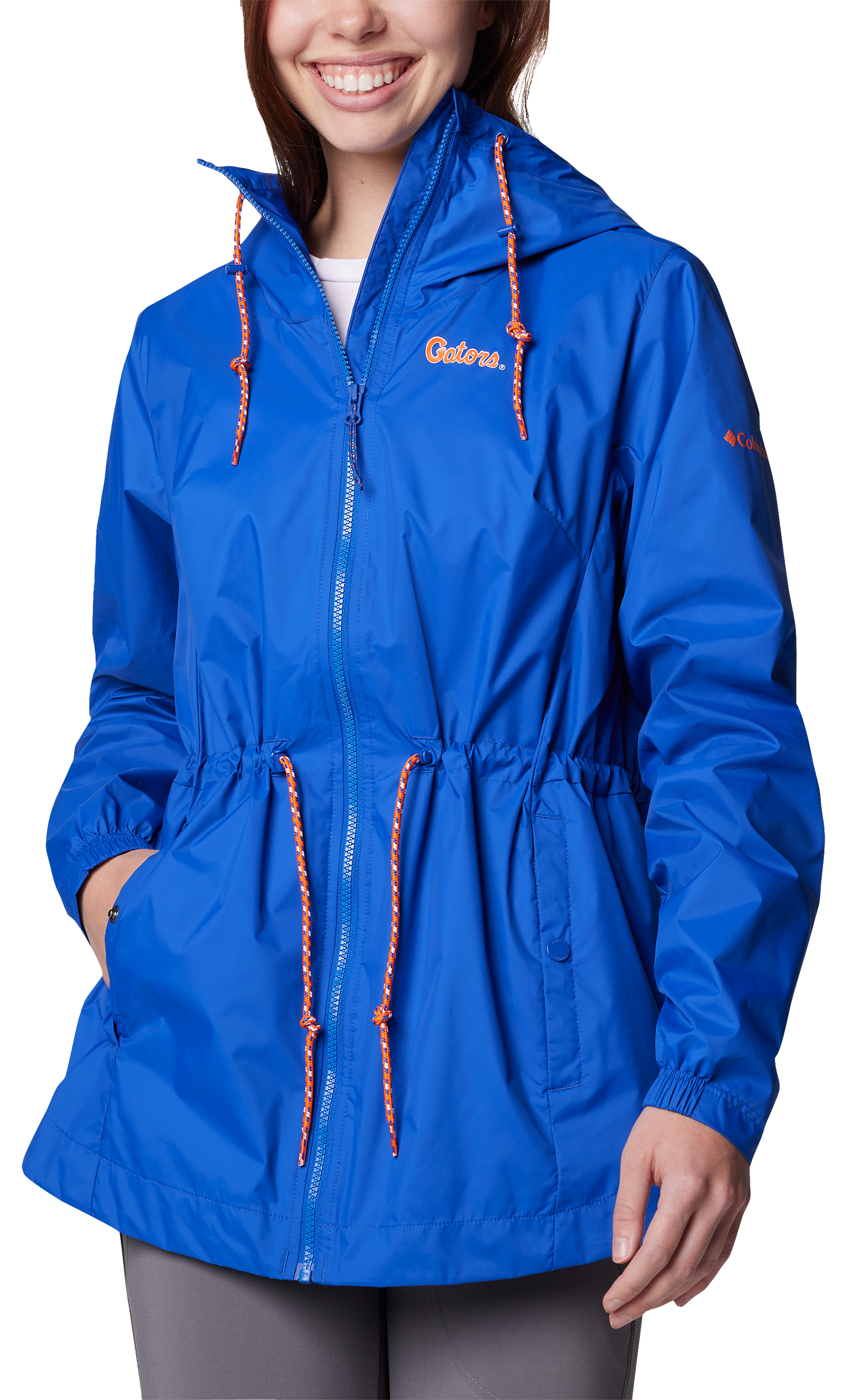 Image of Columbia Collegiate Lily Park Jacket for Ladies - University of Florida/Azul - S