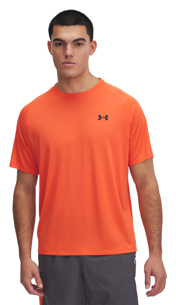 Image of Under Armour UA Tech 2.0 Short-Sleeve T-Shirt for Men - Fire/Black - XL