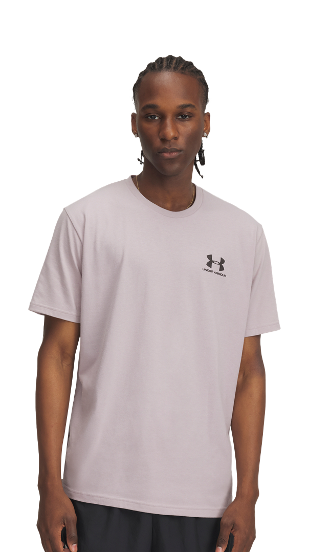 Image of Under Armour Sportstyle Left Chest Short-Sleeve T-Shirt - Grey Dawn