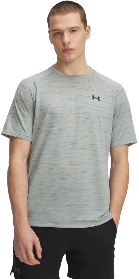 Image of Under Armour Tiger Tech 2.0 Short-Sleeve T-Shirt for Men - Silica Green - M