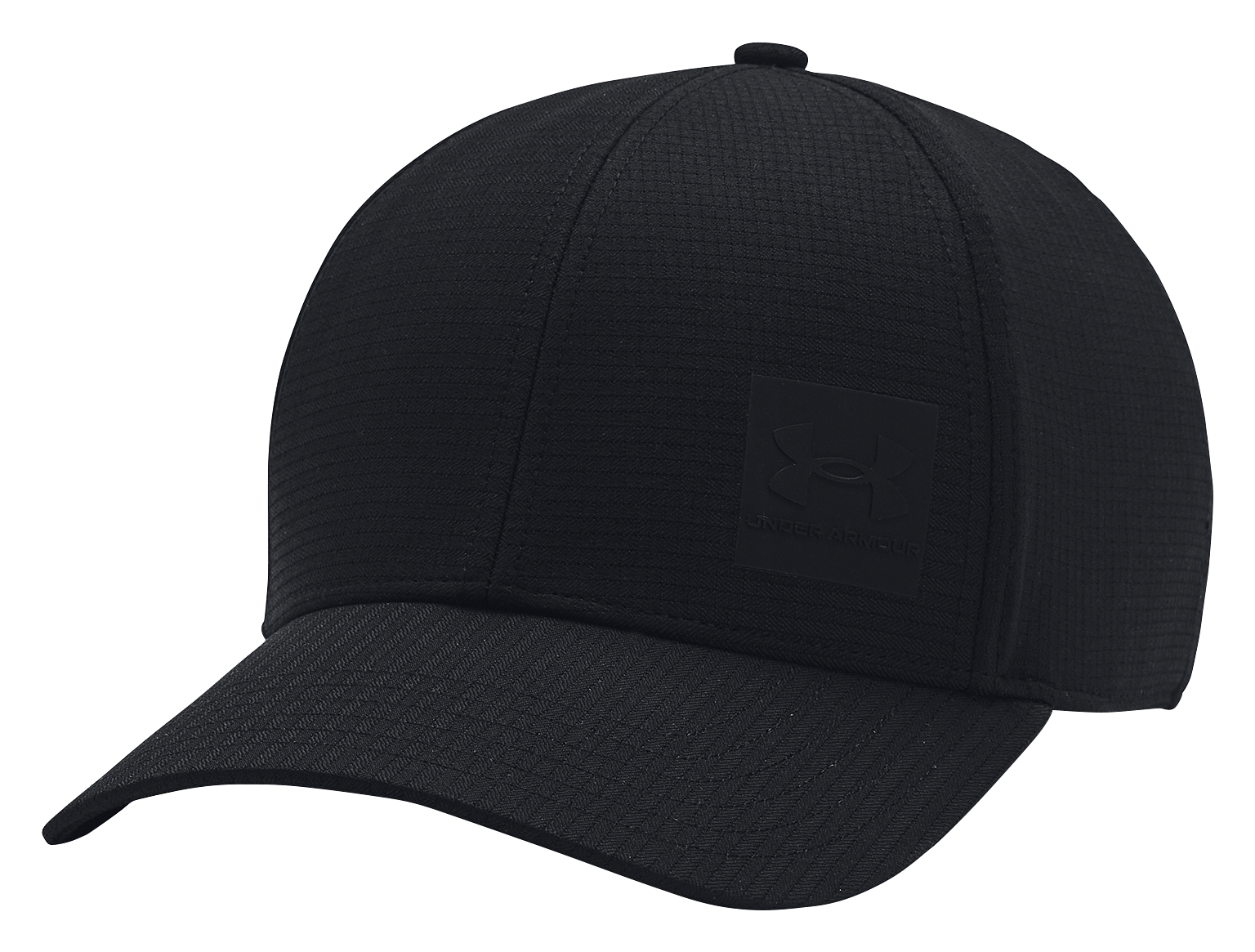 Image of Under Armour ArmourVent Stretch-Fit Cap - Black - L/XL