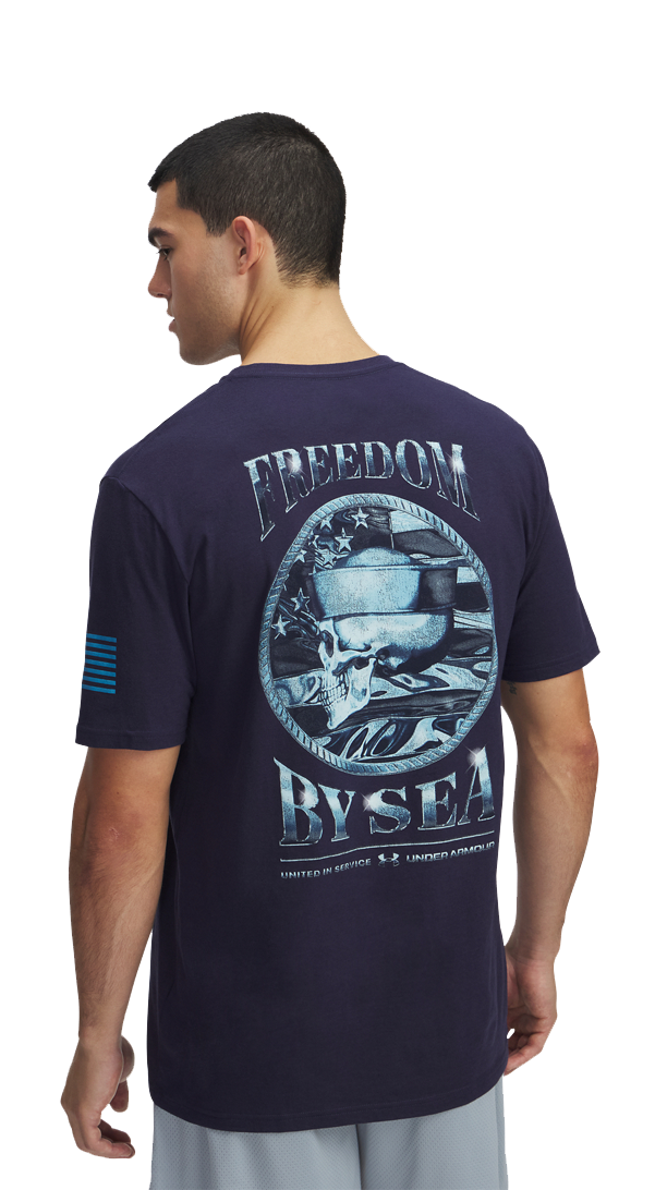 UNDER ARMOUR Freedom By Sea Short-Sleeve T-Shirt for Men