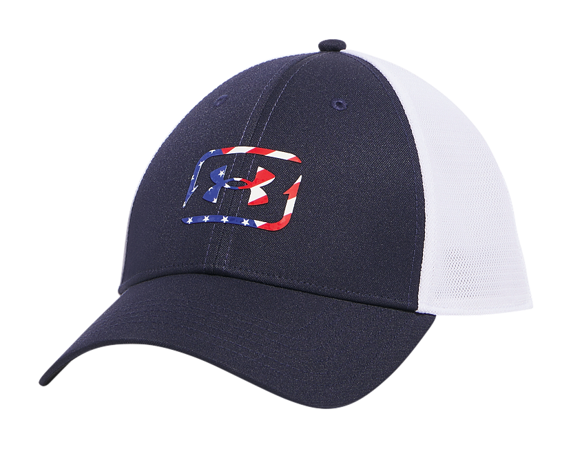 Image of Under Armour Fish Hunter Mesh Cap - Midnight Navy