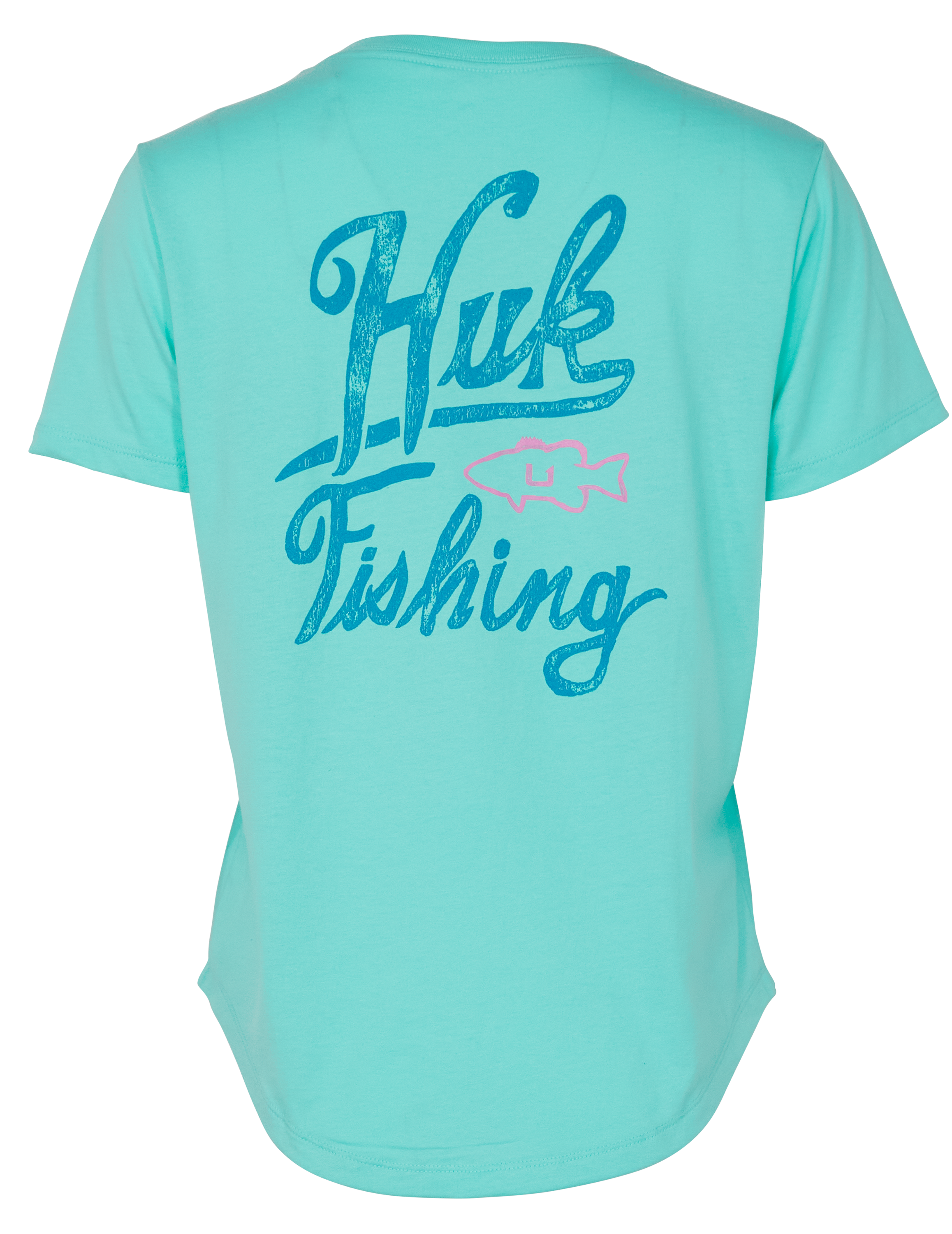 HUK Old Bass V-Neck Short-Sleeve Shirt for Ladies