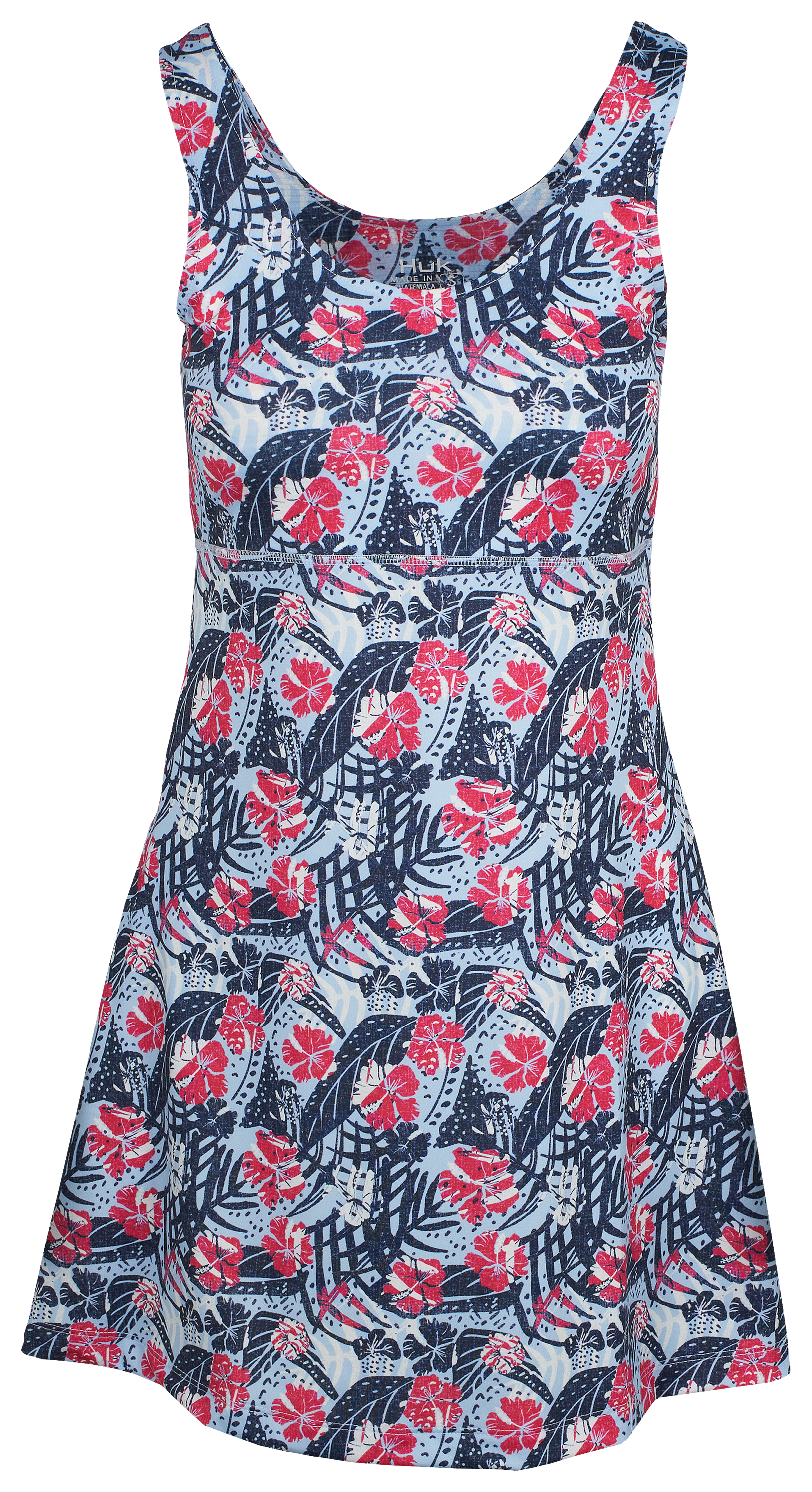 Image of Huk Icon Printed Sleeveless Dress - Windsurfer 2