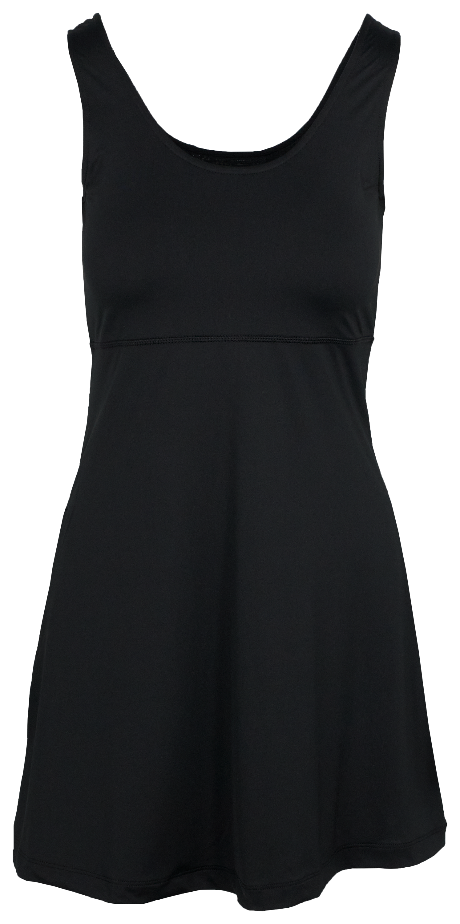 Image of Huk Icon Sleeveless Dress for Ladies - Black - M