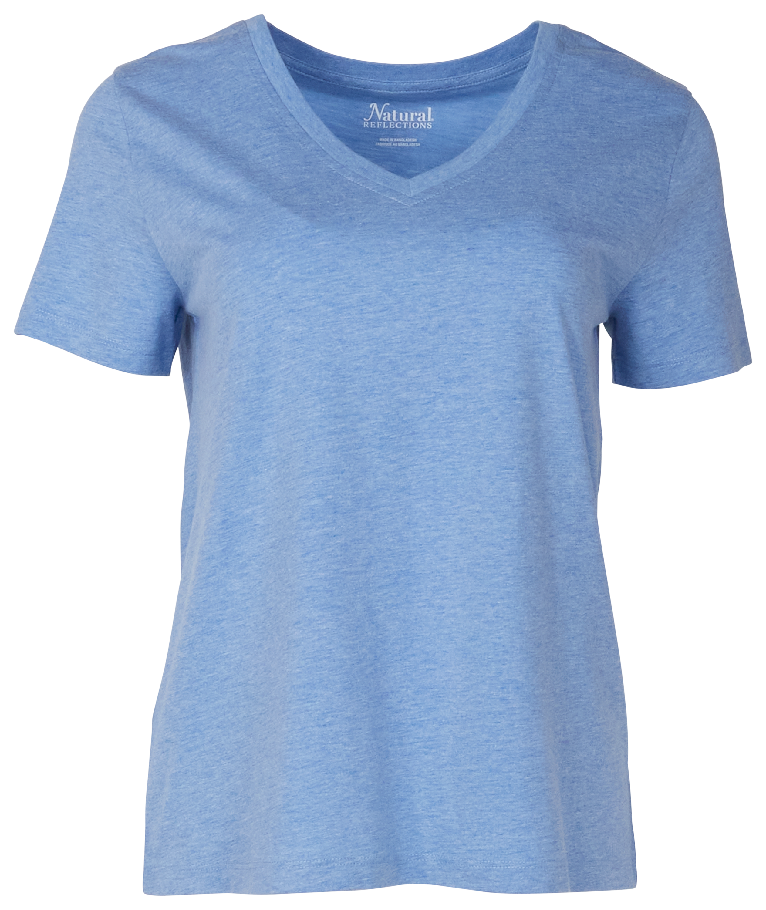 Image of Natural Reflections Everyday V-Neck Short-Sleeve T-Shirt - Riviera - L