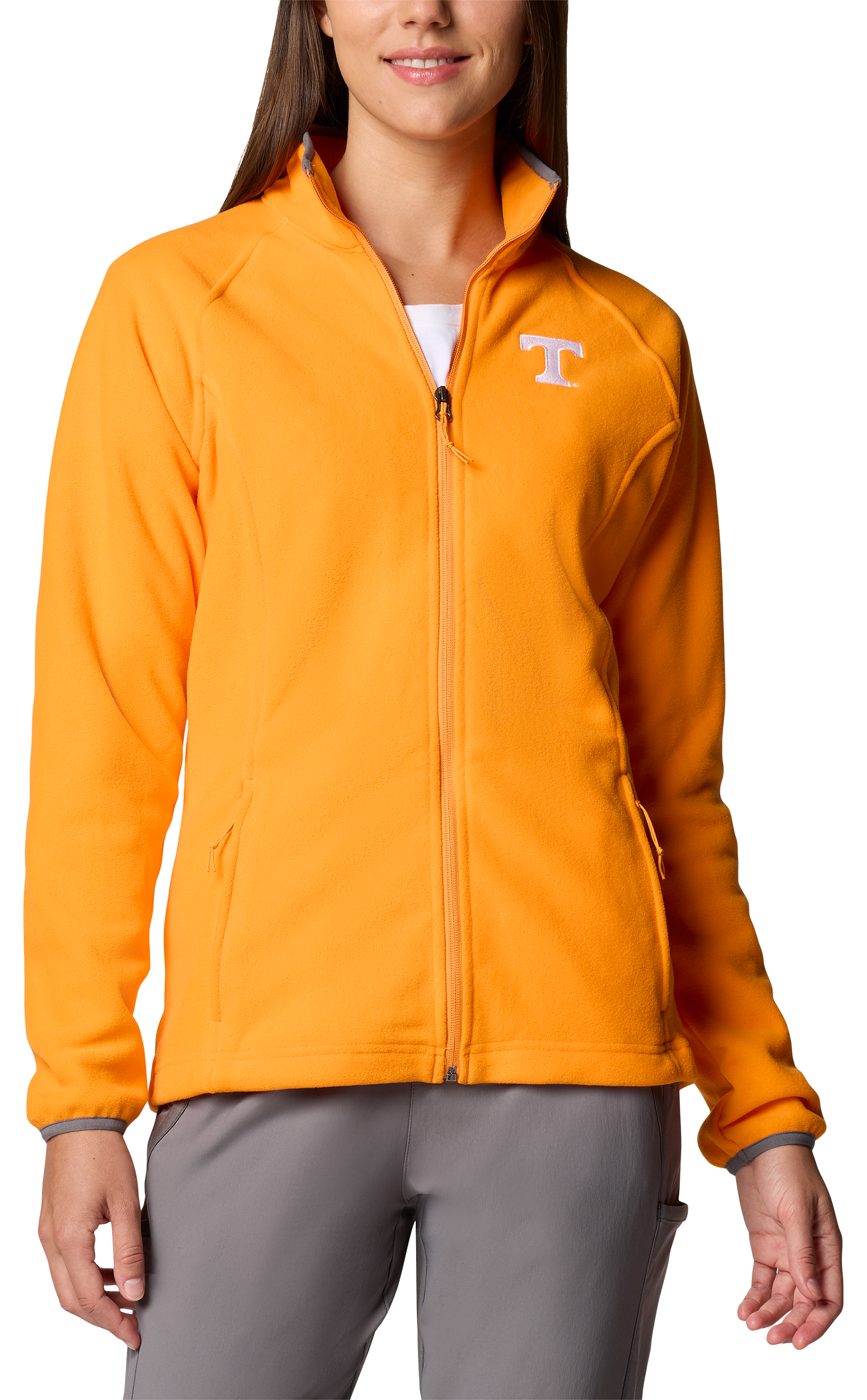 Image of Columbia Collegiate Give and Go III Fleece Jacket for Ladies - University of Tennessee/Solarize - S