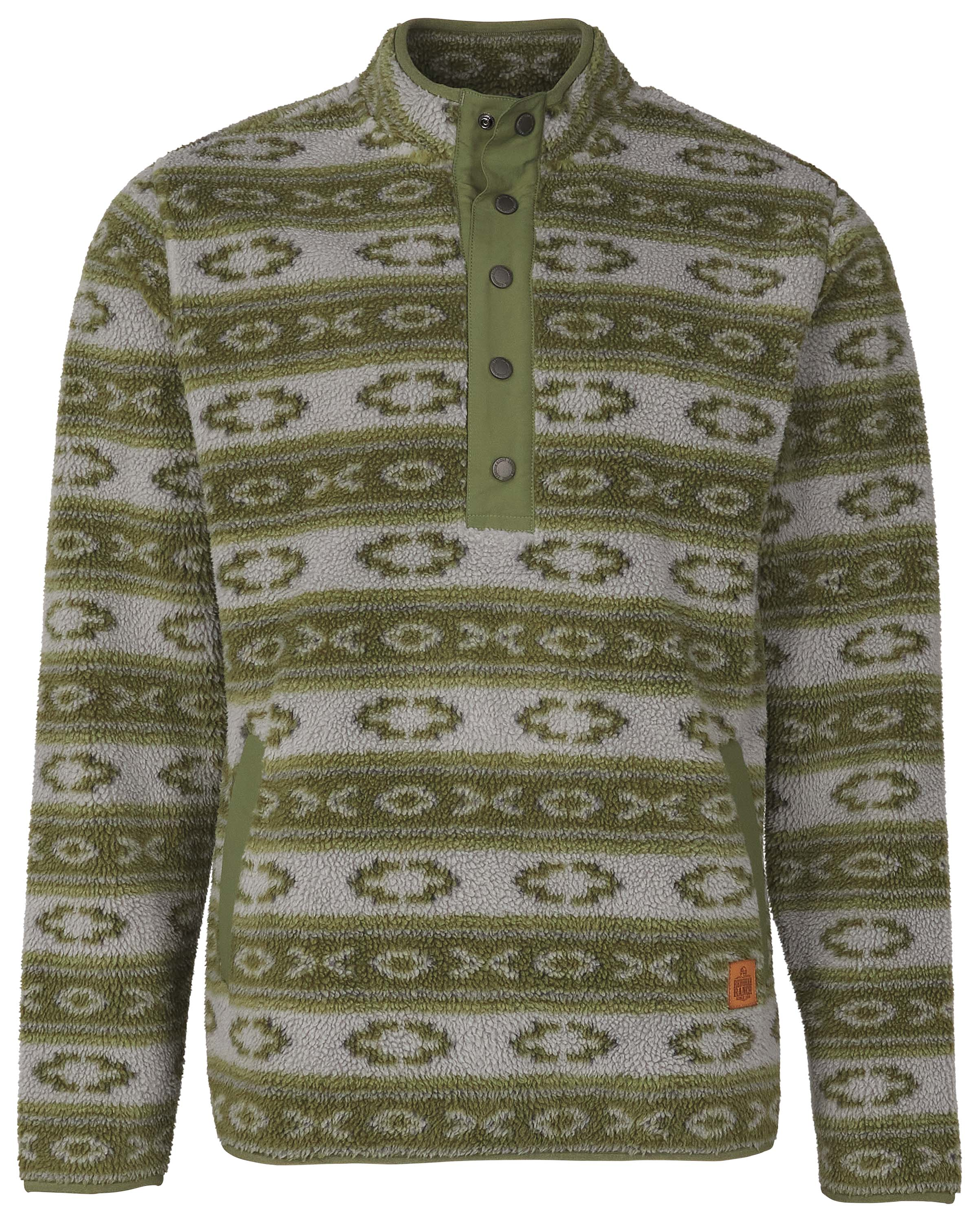 REDHEAD Ranch Post Falls Fleece Long-Sleeve Pullover for Men